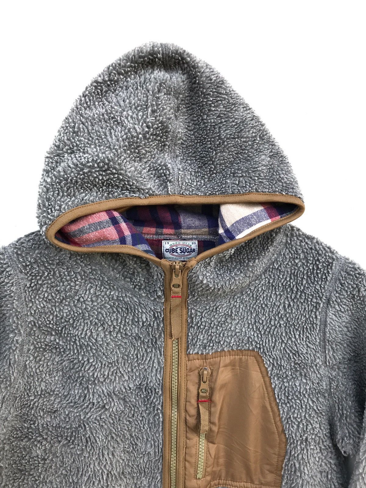 Japanese Brand Japanese Brand Cube Sugar Sherpa Fleece Jacket Size US XS / EU 42 / 0 - 3 Thumbnail