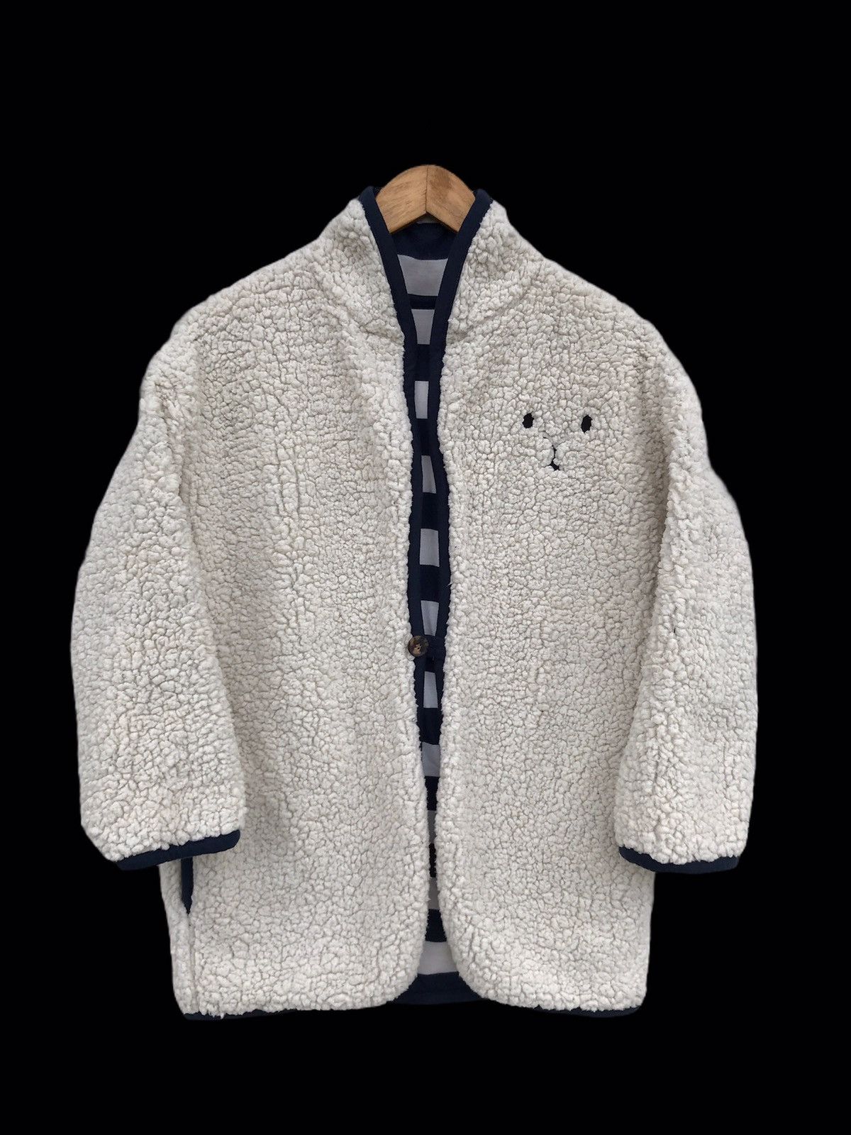 Japanese Brand Japanese Brand Stripes Kimono Fleece Visvim KAPITAL Style Size US S / EU 44-46 / 1 - 3 Thumbnail