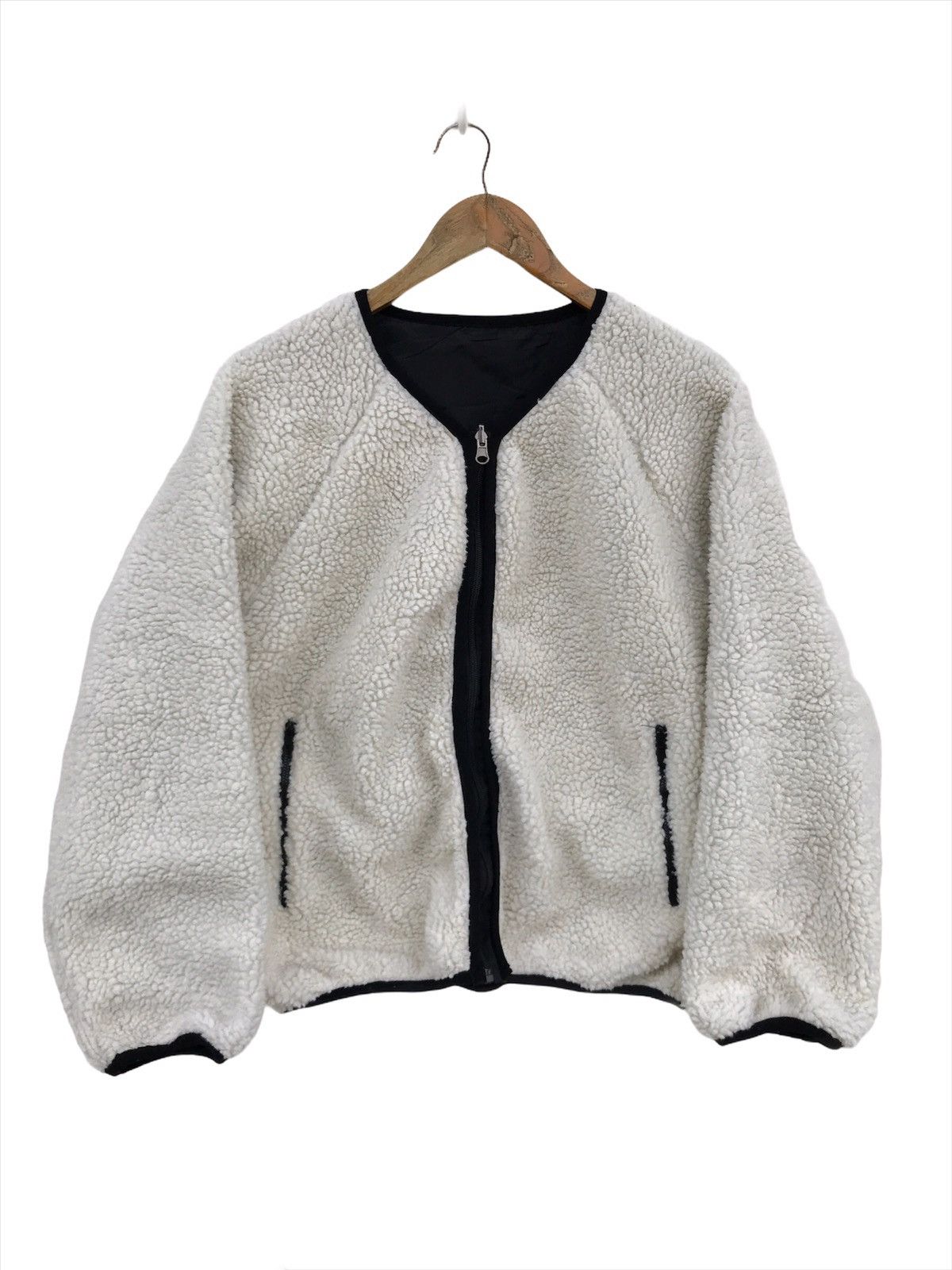 Japanese Brand Japanese Brand Reversible Karei Fleece Sherpa Deep Pile Size US S / EU 44-46 / 1 - 1 Thumbnail