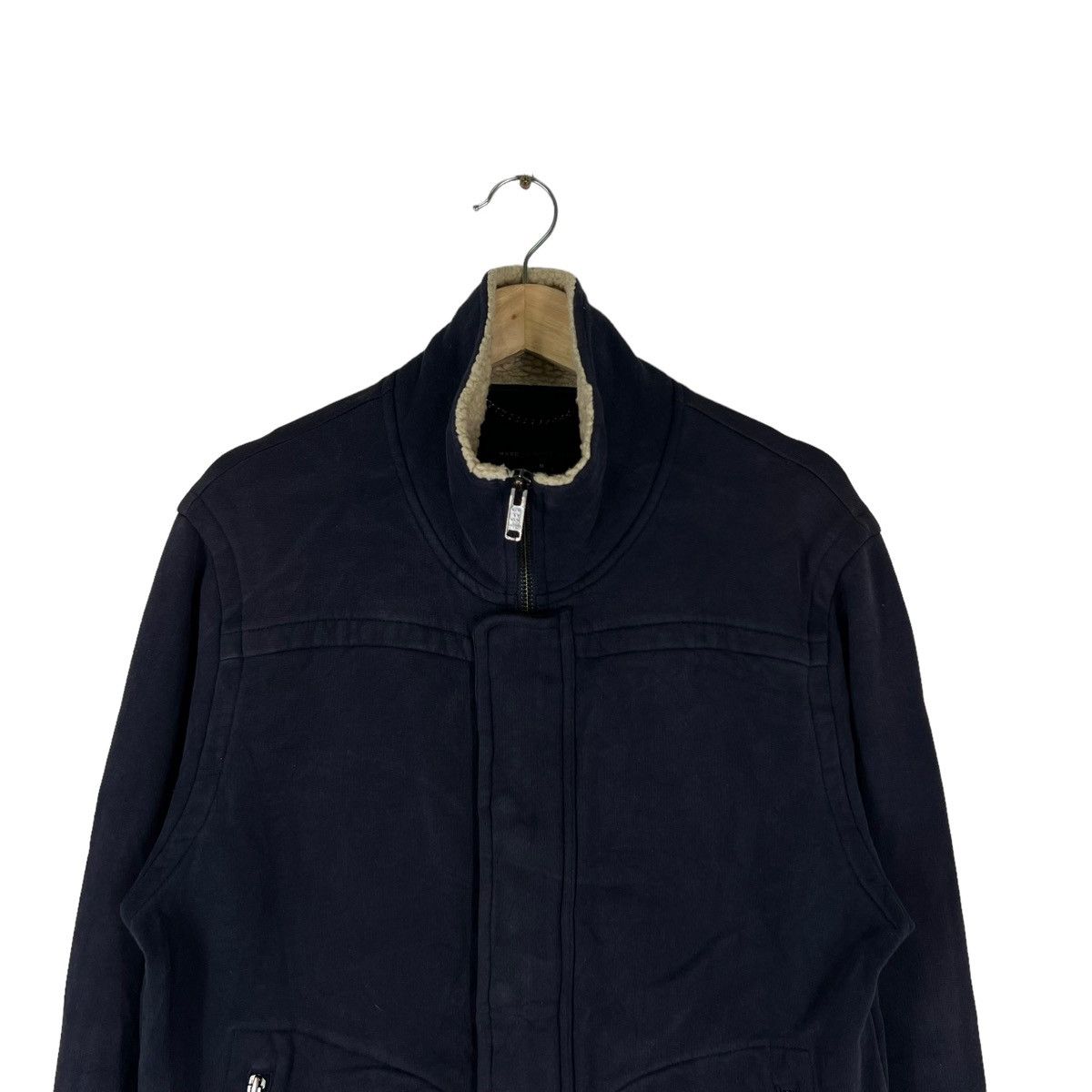 Japanese Brand VINTAGE BOMBER JACKET MARC BY MARC JACOBS MINK FUR COLLAR Size US M / EU 48-50 / 2 - 3 Thumbnail