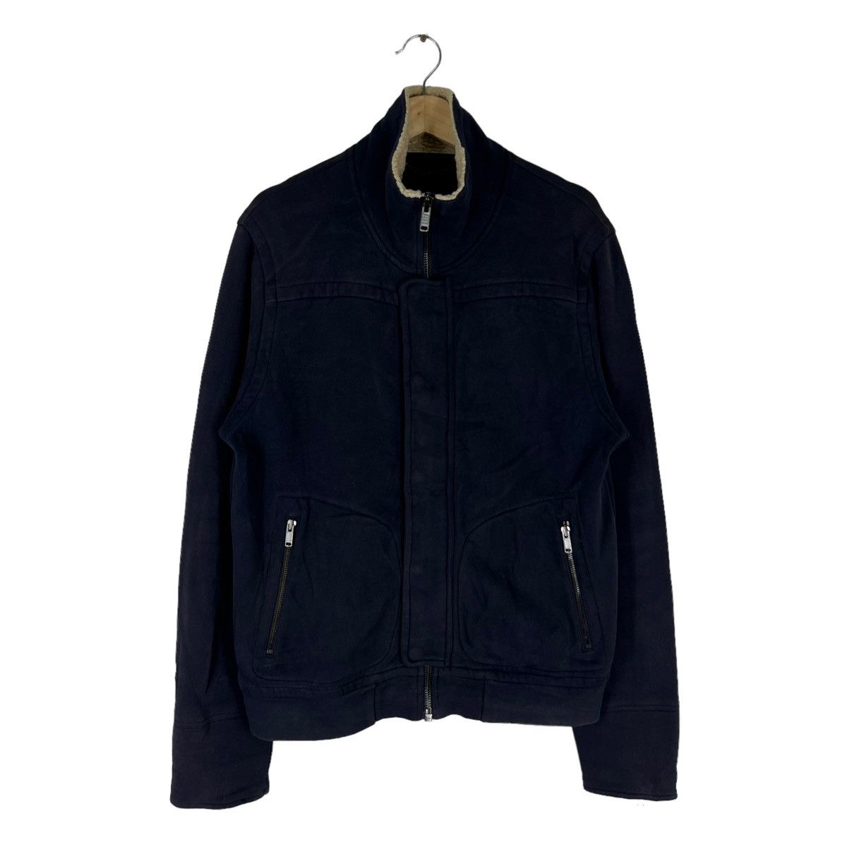 Japanese Brand VINTAGE BOMBER JACKET MARC BY MARC JACOBS MINK FUR COLLAR Size US M / EU 48-50 / 2 - 1 Thumbnail