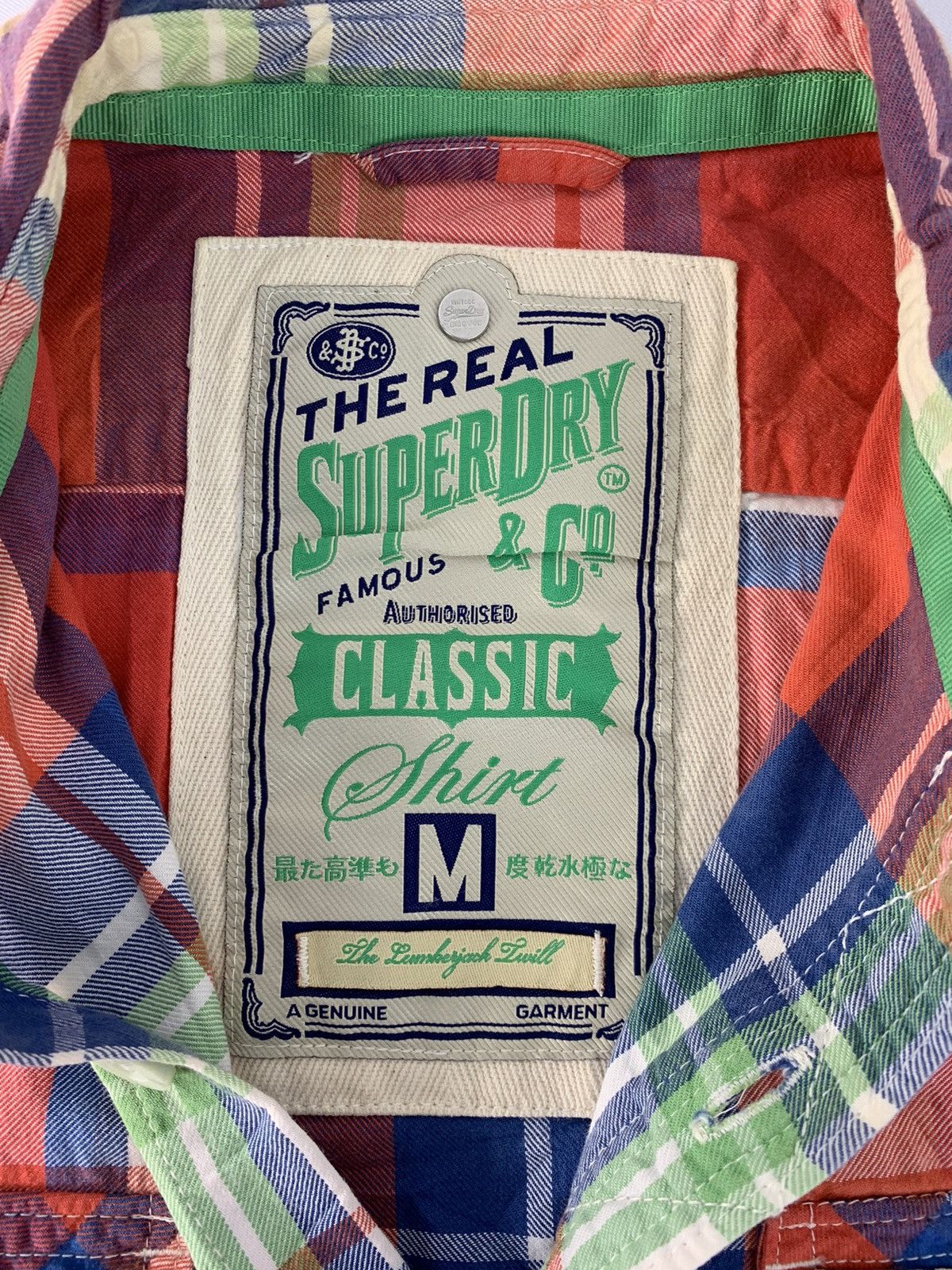 Flannel Hype The Real Superdry Famous & Co Flannel Buttom Up Shirt Size US M / EU 48-50 / 2 - 6 Thumbnail