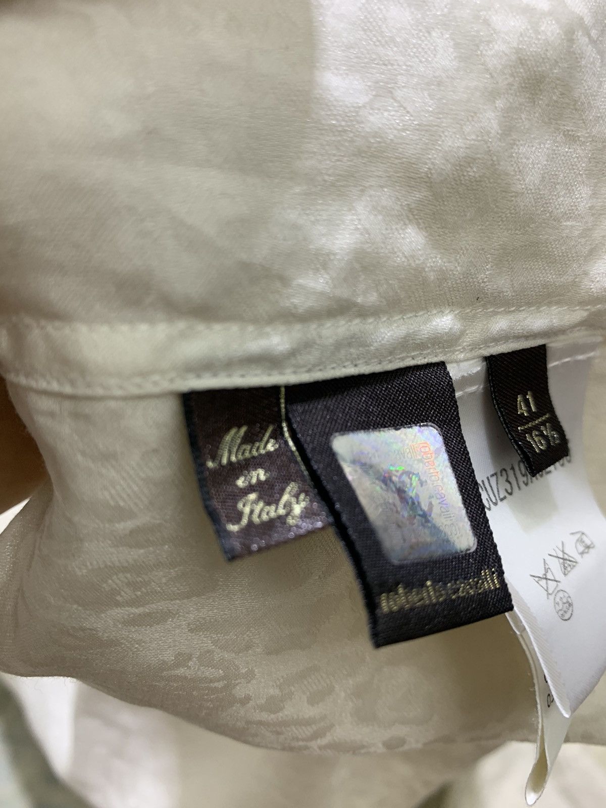 Roberto Cavalli Roberto cavalli loepard silk longsleeve button up Size US L / EU 52-54 / 3 - 14 Thumbnail