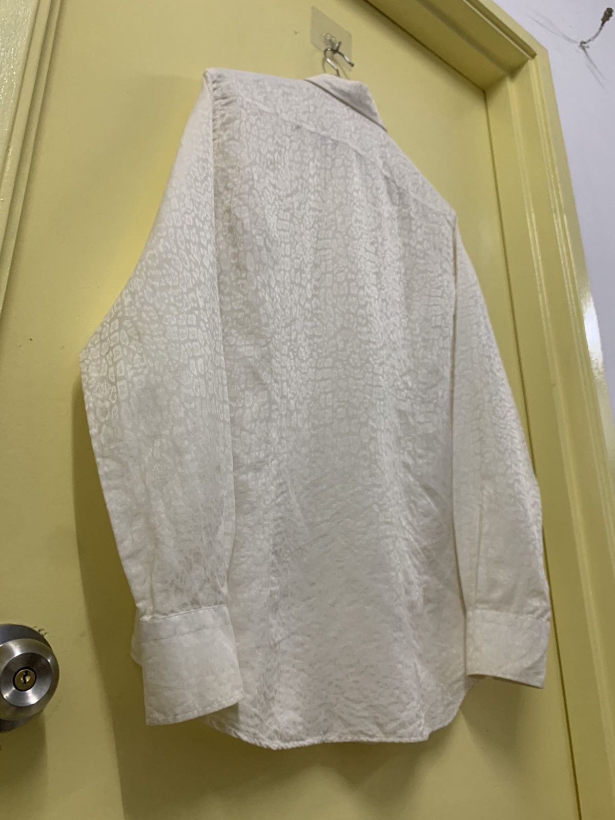 Roberto Cavalli Roberto cavalli loepard silk longsleeve button up Size US L / EU 52-54 / 3 - 11 Thumbnail