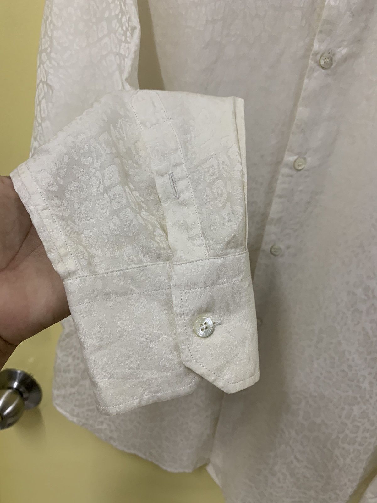 Roberto Cavalli Roberto cavalli loepard silk longsleeve button up Size US L / EU 52-54 / 3 - 4 Thumbnail