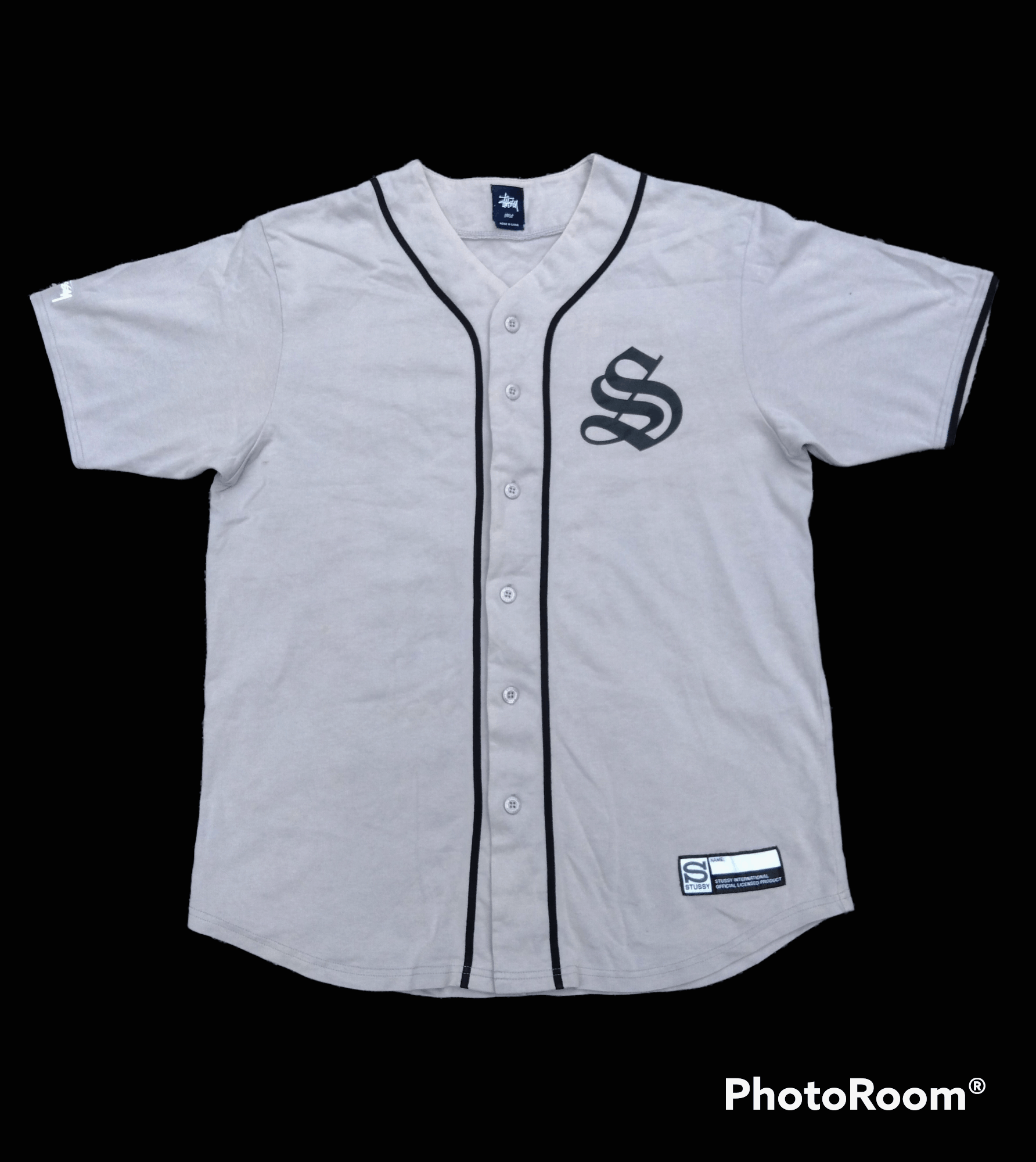 MLB STUSSY SPELLOUT MLB BASEBALL JACKET Size US L / EU 52-54 / 3 - 2 Thumbnail