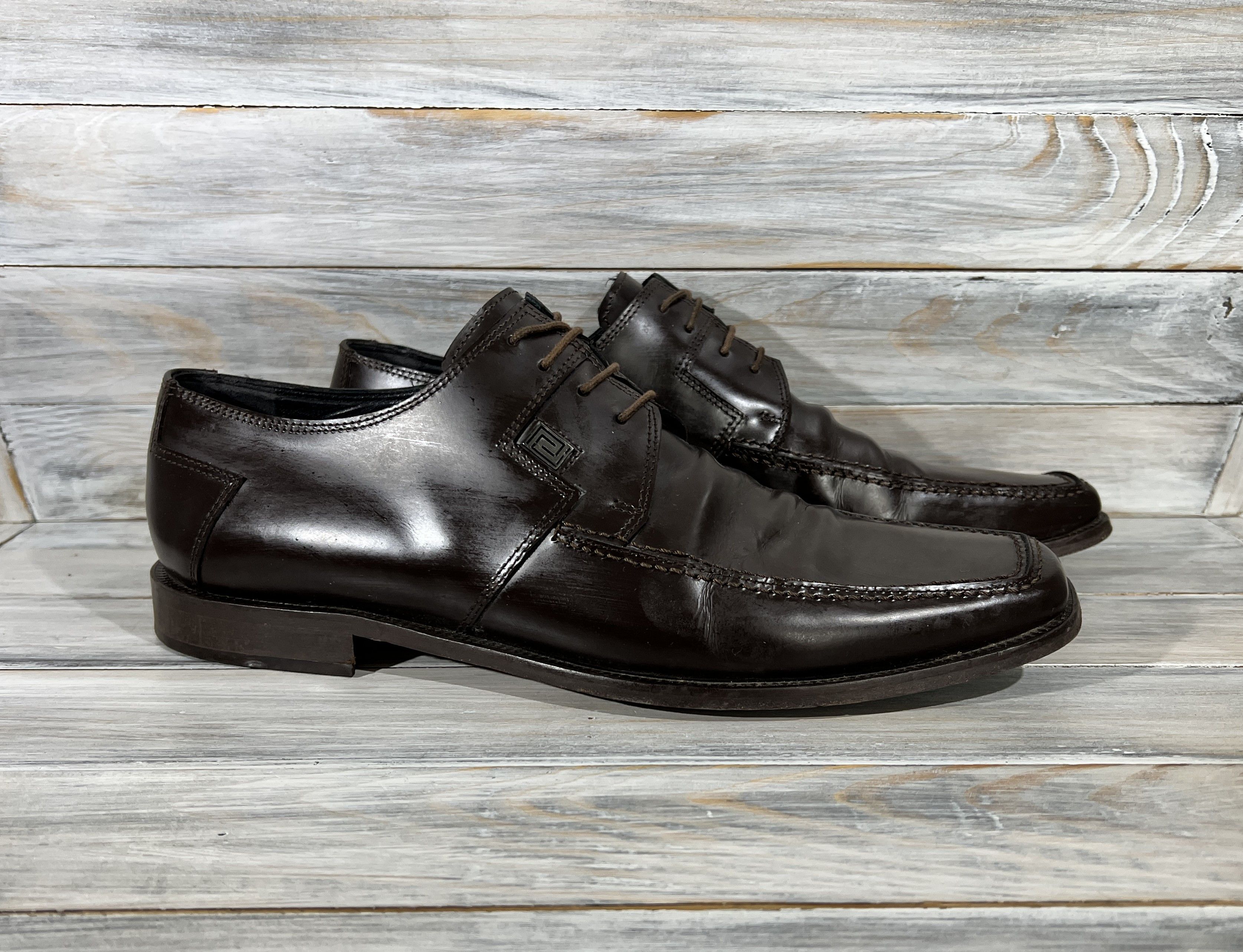 Versace Versace Classic V2 Leather Shoes Made In Italy Luxury Brand Size US 11 / EU 44 - 25 Thumbnail
