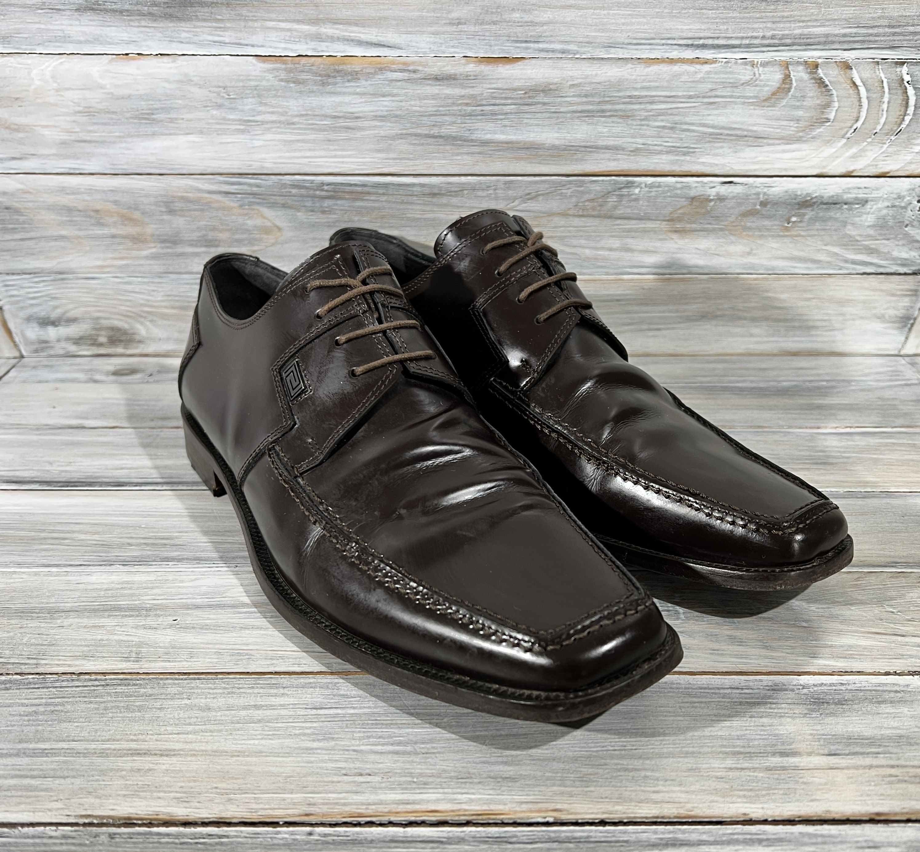Versace Versace Classic V2 Leather Shoes Made In Italy Luxury Brand Size US 11 / EU 44 - 2 Thumbnail