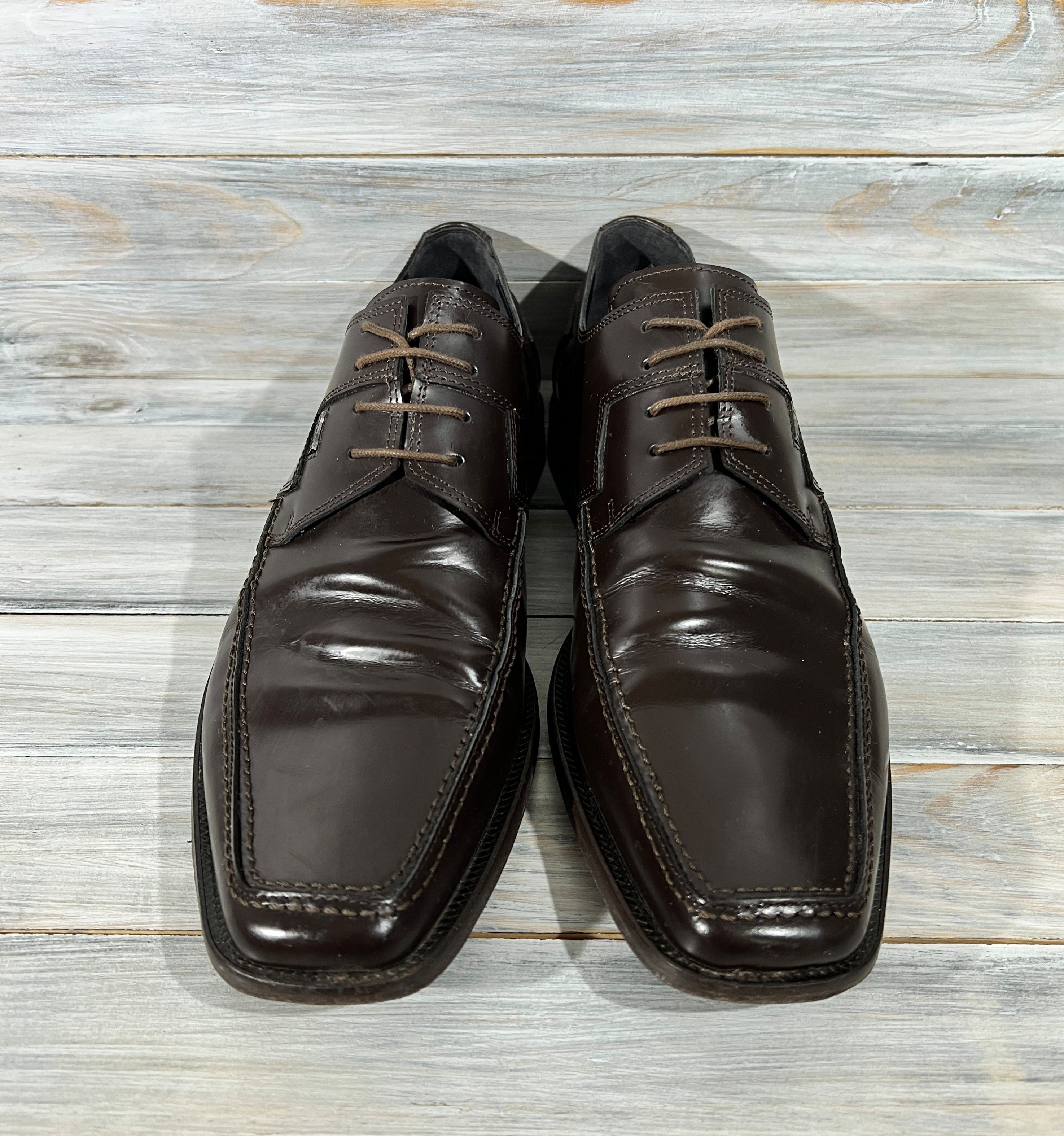 Versace Versace Classic V2 Leather Shoes Made In Italy Luxury Brand Size US 11 / EU 44 - 15 Thumbnail