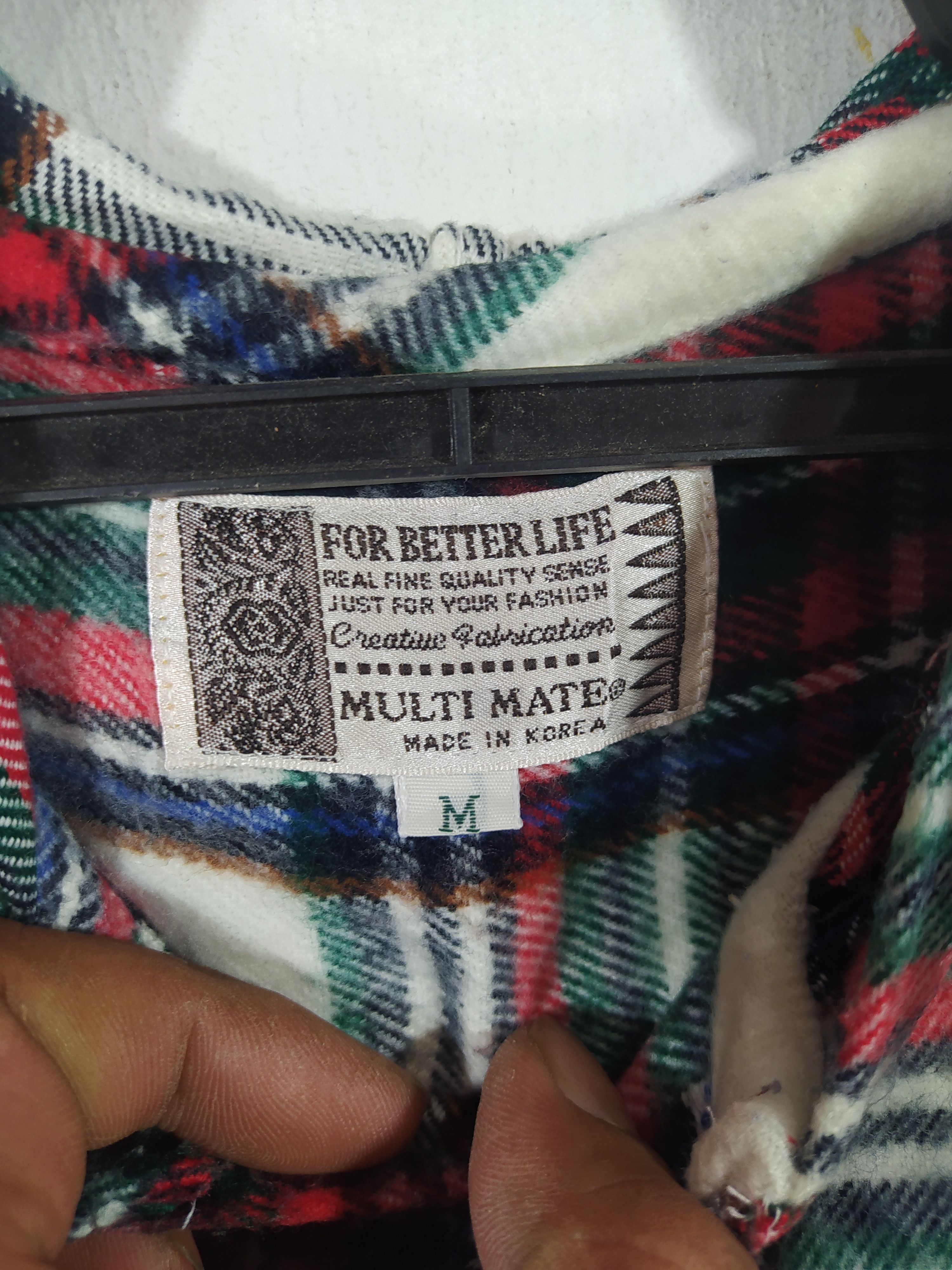 Flannel × Japanese Brand × Vintage Japanese brand X Multi made Flannel Hoodie Size US M / EU 48-50 / 2 - 5 Thumbnail