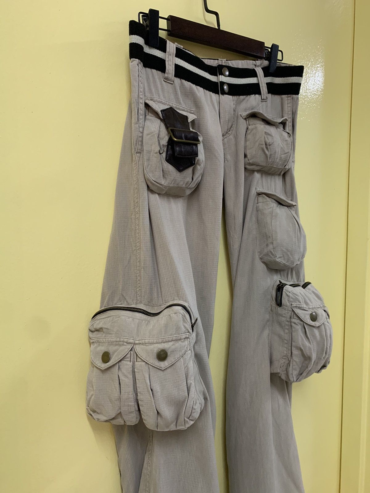 Other Hysteric glamour inspired 3d pocket baggy multipocket pants Size 29" - 3 Thumbnail