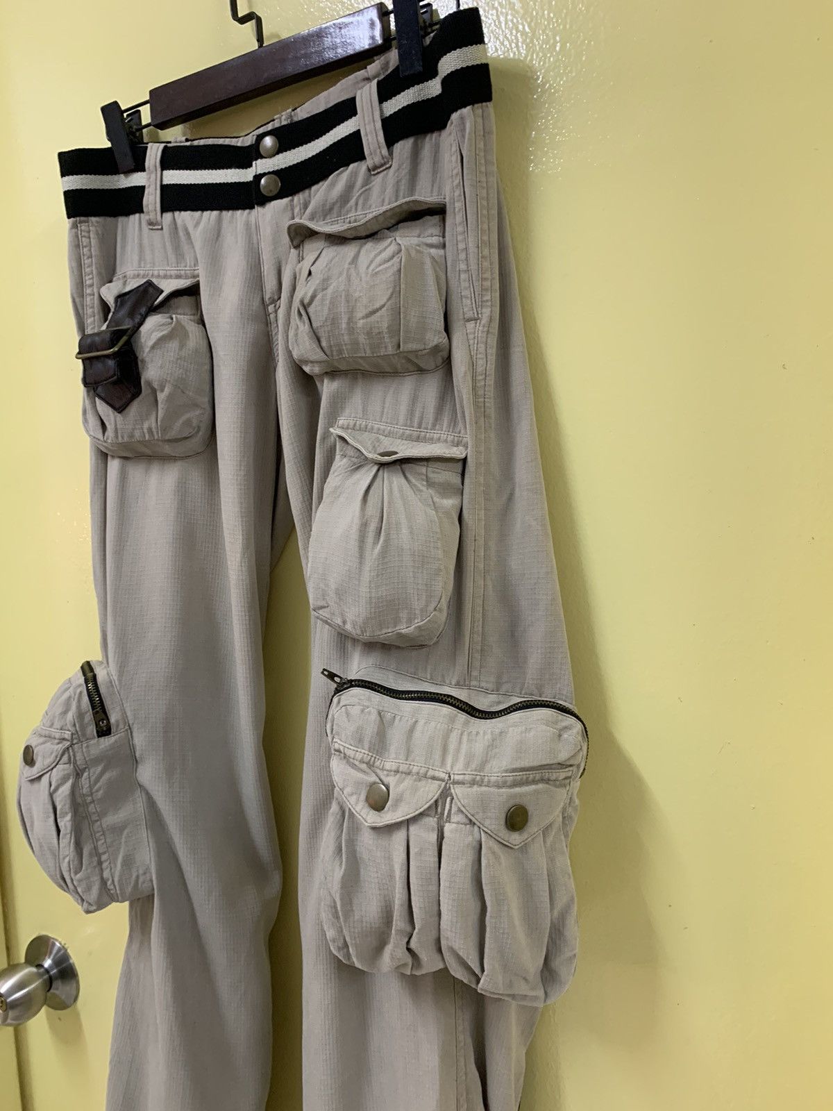Other Hysteric glamour inspired 3d pocket baggy multipocket pants Size 29" - 4 Thumbnail