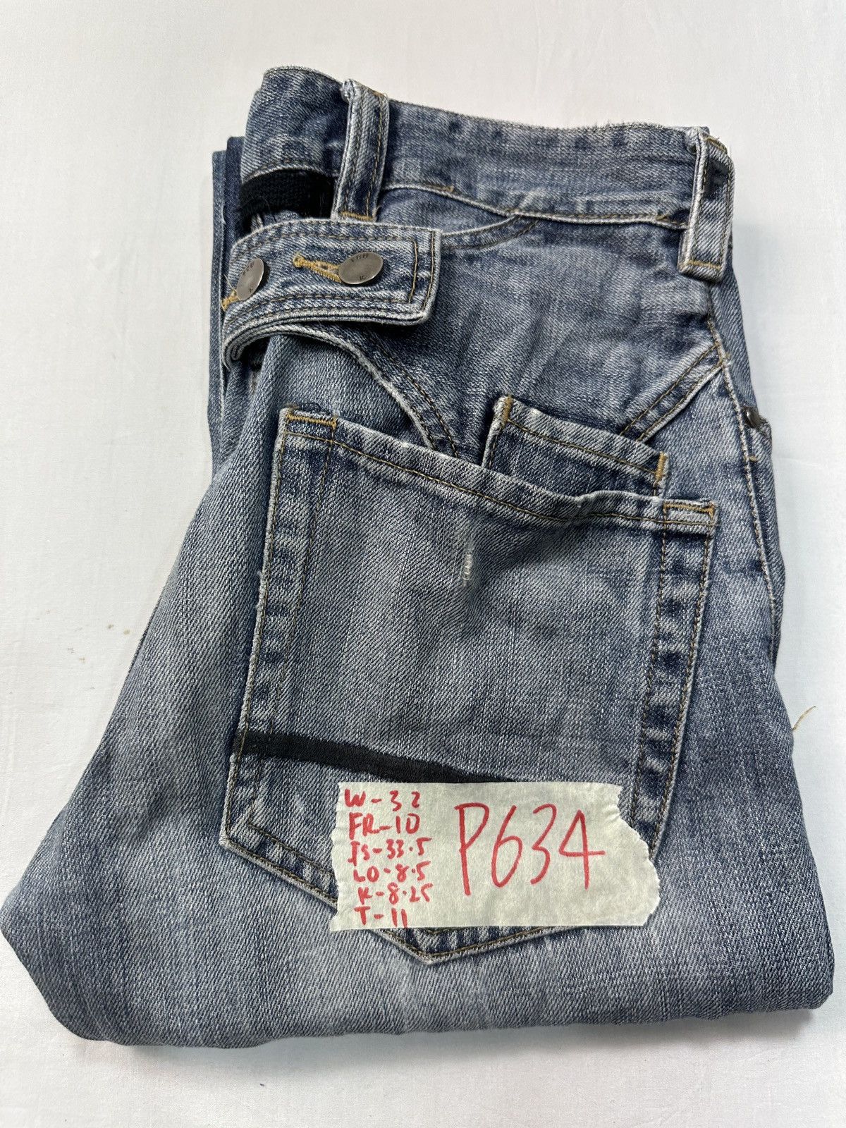 FCUK FCUK twisted denim jeans pants Size US 32 / EU 48 - 25 Thumbnail