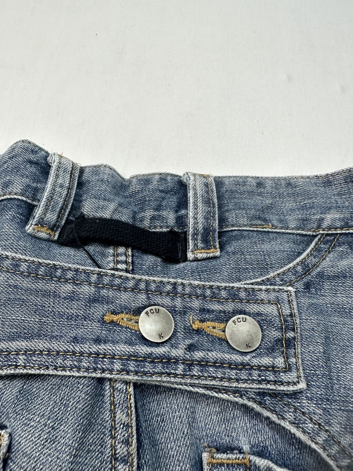 FCUK FCUK twisted denim jeans pants Size US 32 / EU 48 - 22 Thumbnail