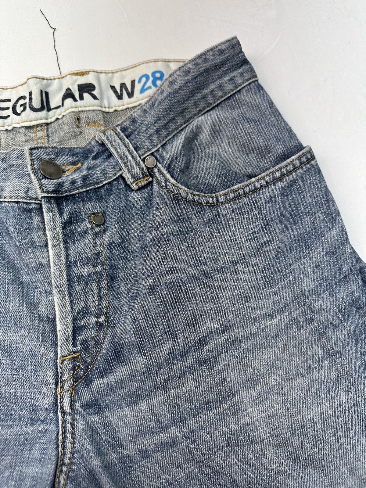 FCUK FCUK twisted denim jeans pants Size US 32 / EU 48 - 10 Thumbnail