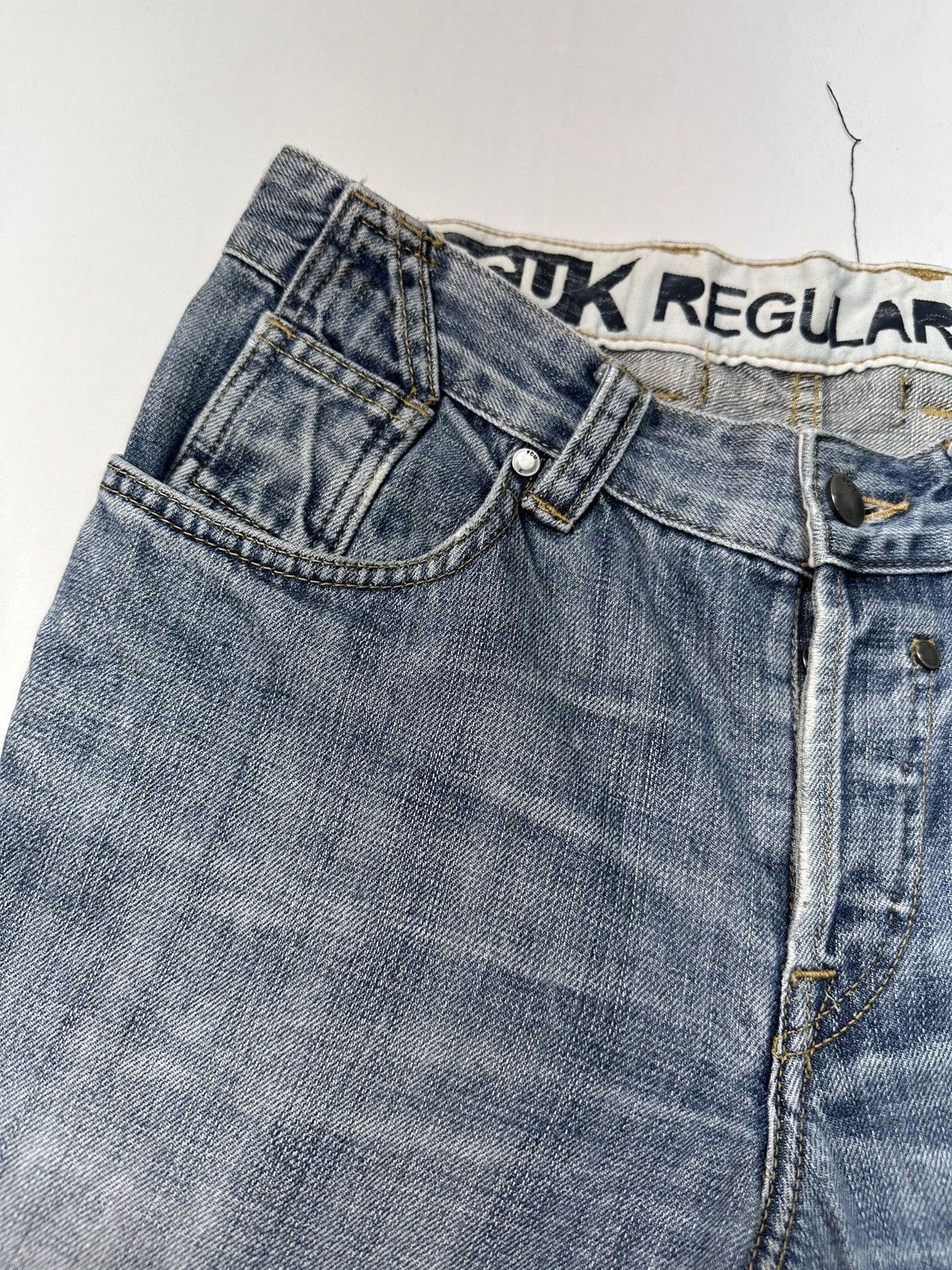FCUK FCUK twisted denim jeans pants Size US 32 / EU 48 - 9 Thumbnail