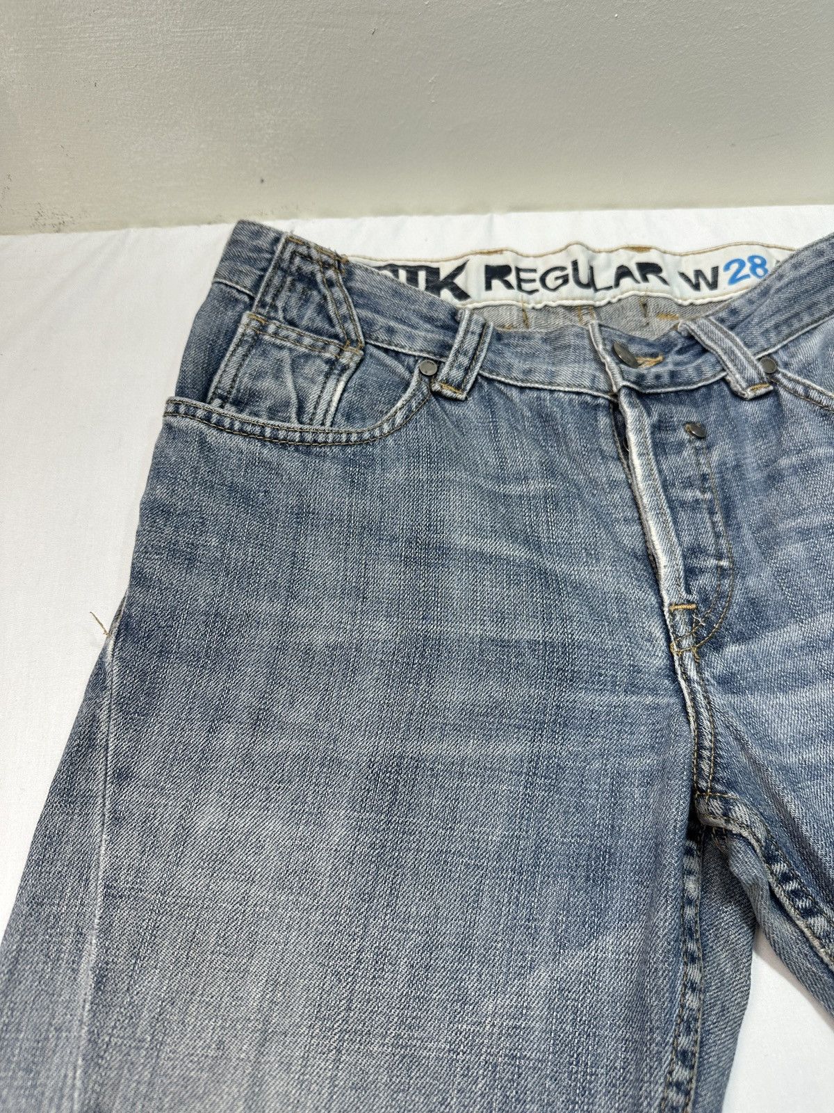 FCUK FCUK twisted denim jeans pants Size US 32 / EU 48 - 6 Thumbnail