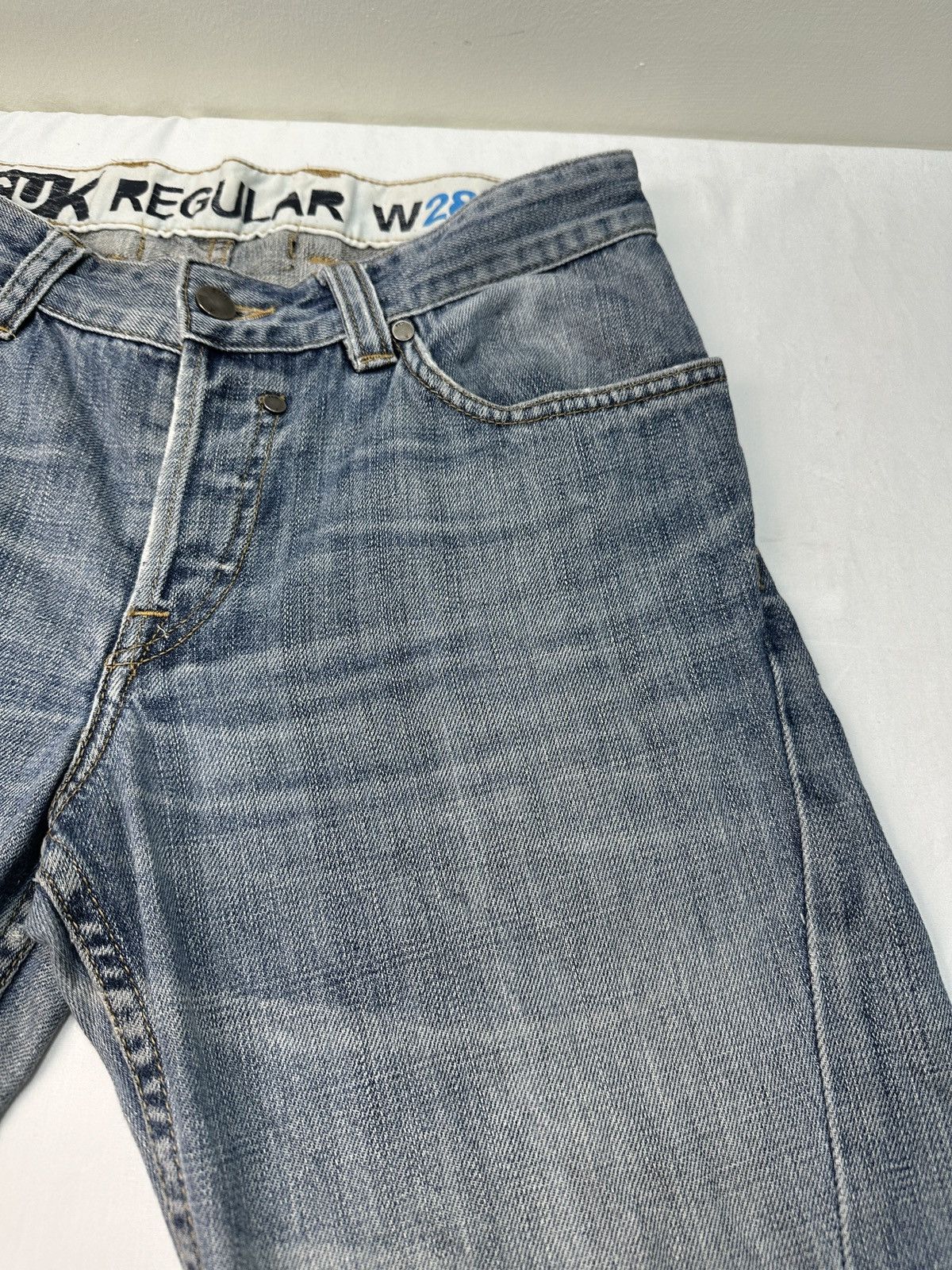 FCUK FCUK twisted denim jeans pants Size US 32 / EU 48 - 5 Thumbnail