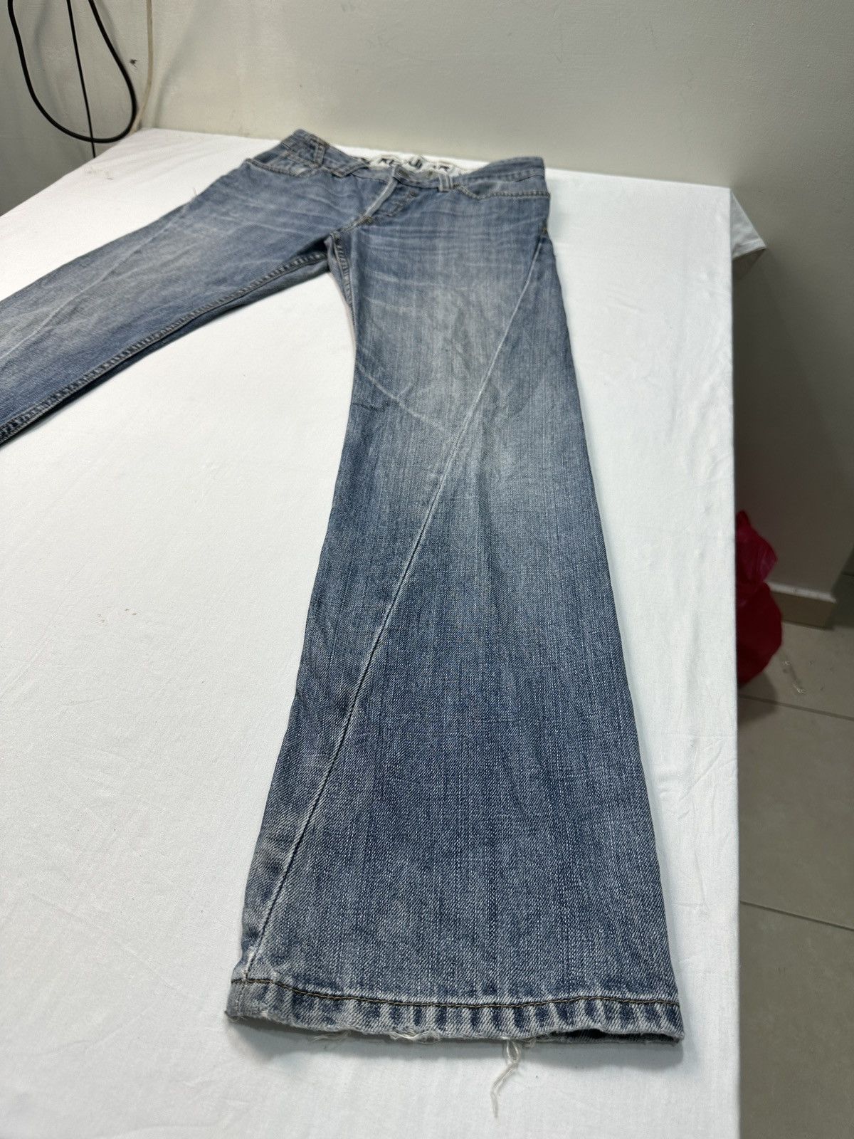 FCUK FCUK twisted denim jeans pants Size US 32 / EU 48 - 3 Thumbnail