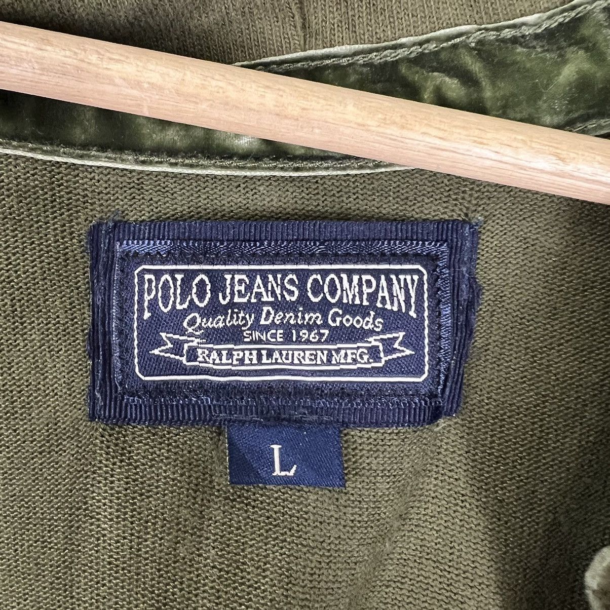 Japanese Brand VINTAGE POLO JEANS COMPANY RALPH LAUREN MFG MILITARY STYLE Size L / US 10 / IT 46 - 9 Thumbnail