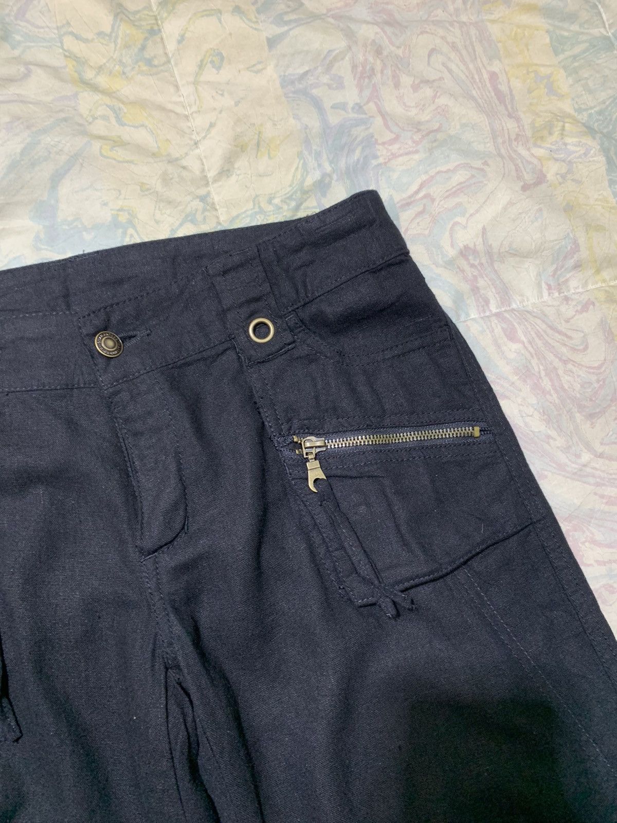 Japanese Brand Steal 🔥 flare Japanese brand wideleg baggy pants Size 31" - 7 Thumbnail