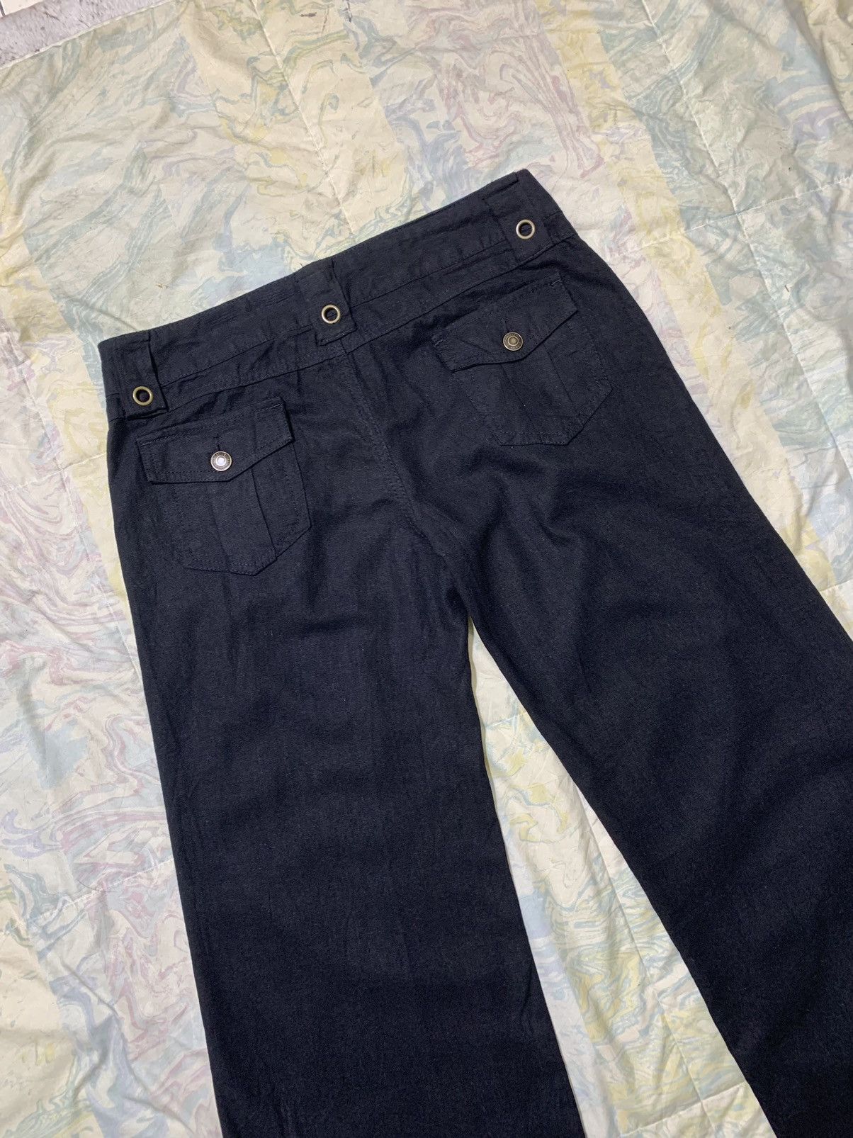 Japanese Brand Steal 🔥 flare Japanese brand wideleg baggy pants Size 31" - 11 Thumbnail