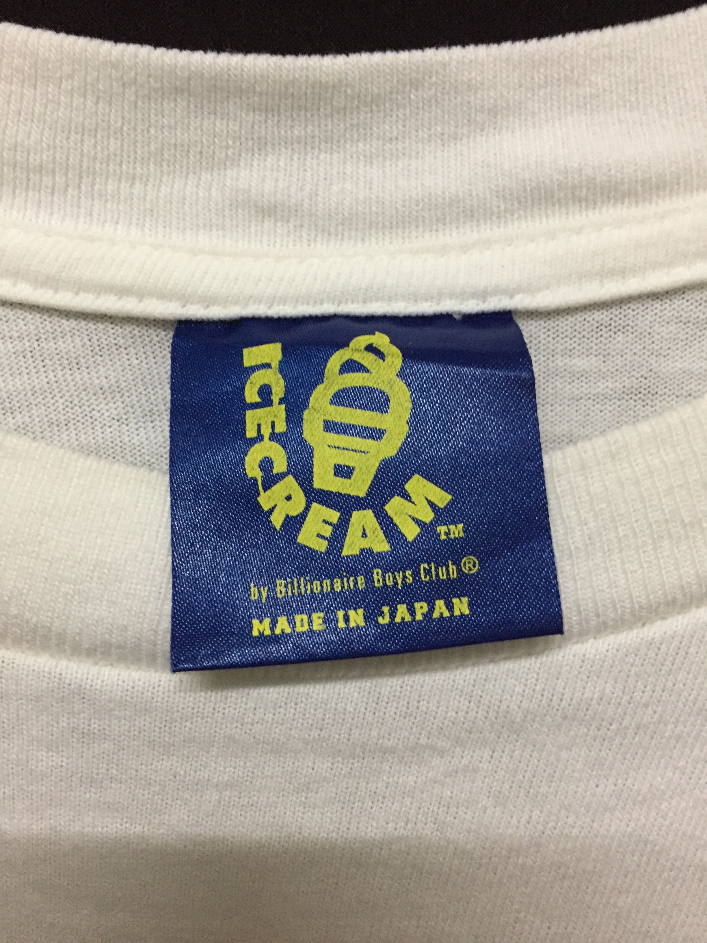 Billionaire Boys Club SS 2007 BBC/Ice Cream Season 5 “Cones & Bones” Logo tee Size US L / EU 52-54 / 3 - 11 Thumbnail