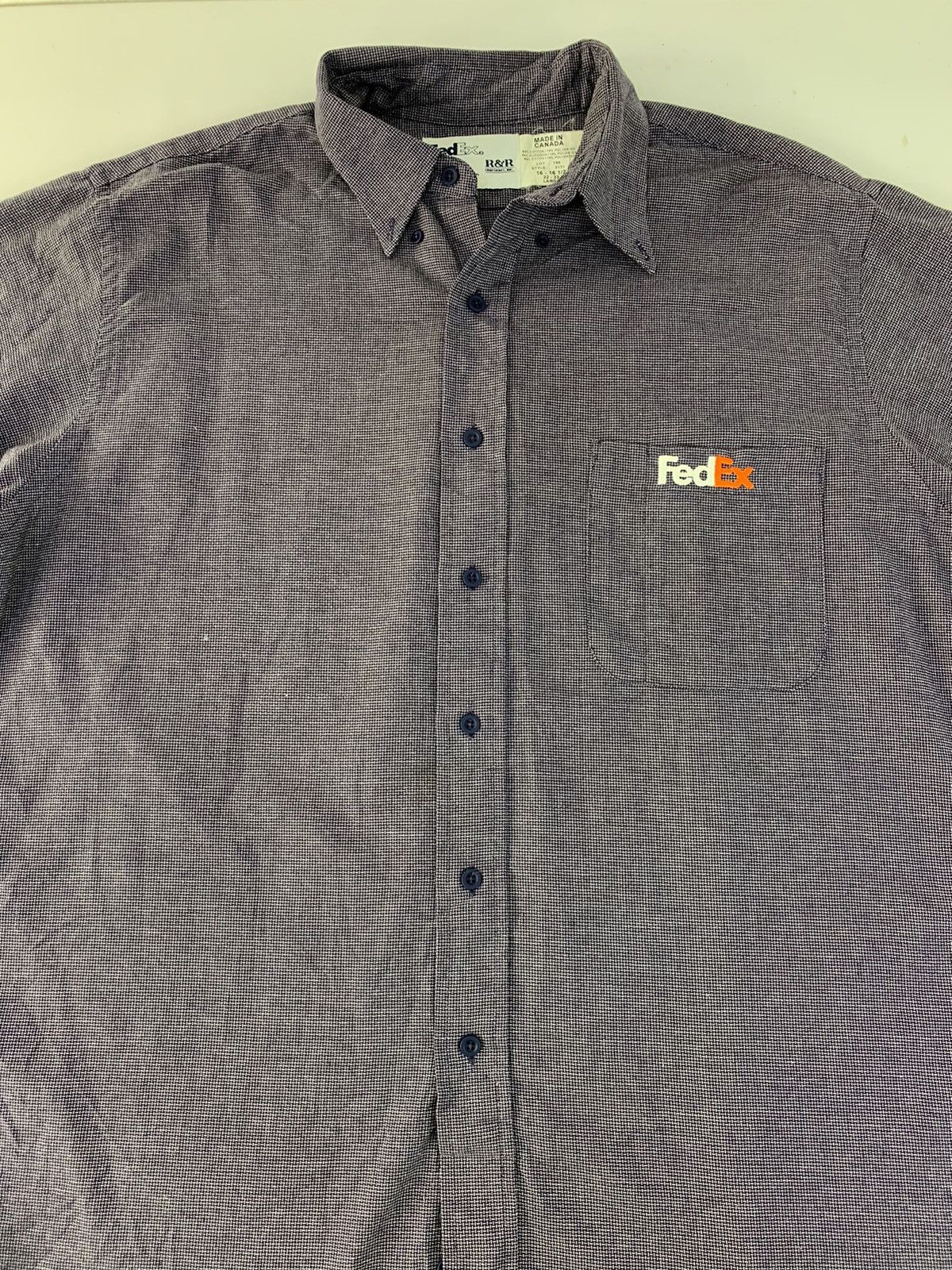 Uniform Wares Hype FedEX R&R Uniform Ware Single Pocket Design Stan Herman Size US XL / EU 56 / 4 - 2 Thumbnail