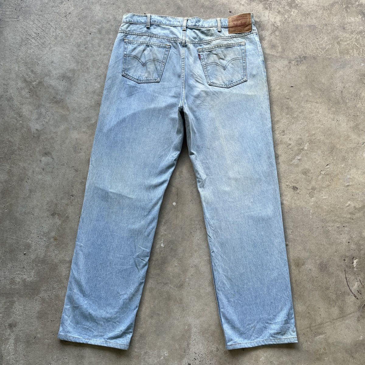Levi's W37x31.5🔥 Vintage Levi’s 515 Faded Denim Jeans Pants Size US 37 - 12 Thumbnail