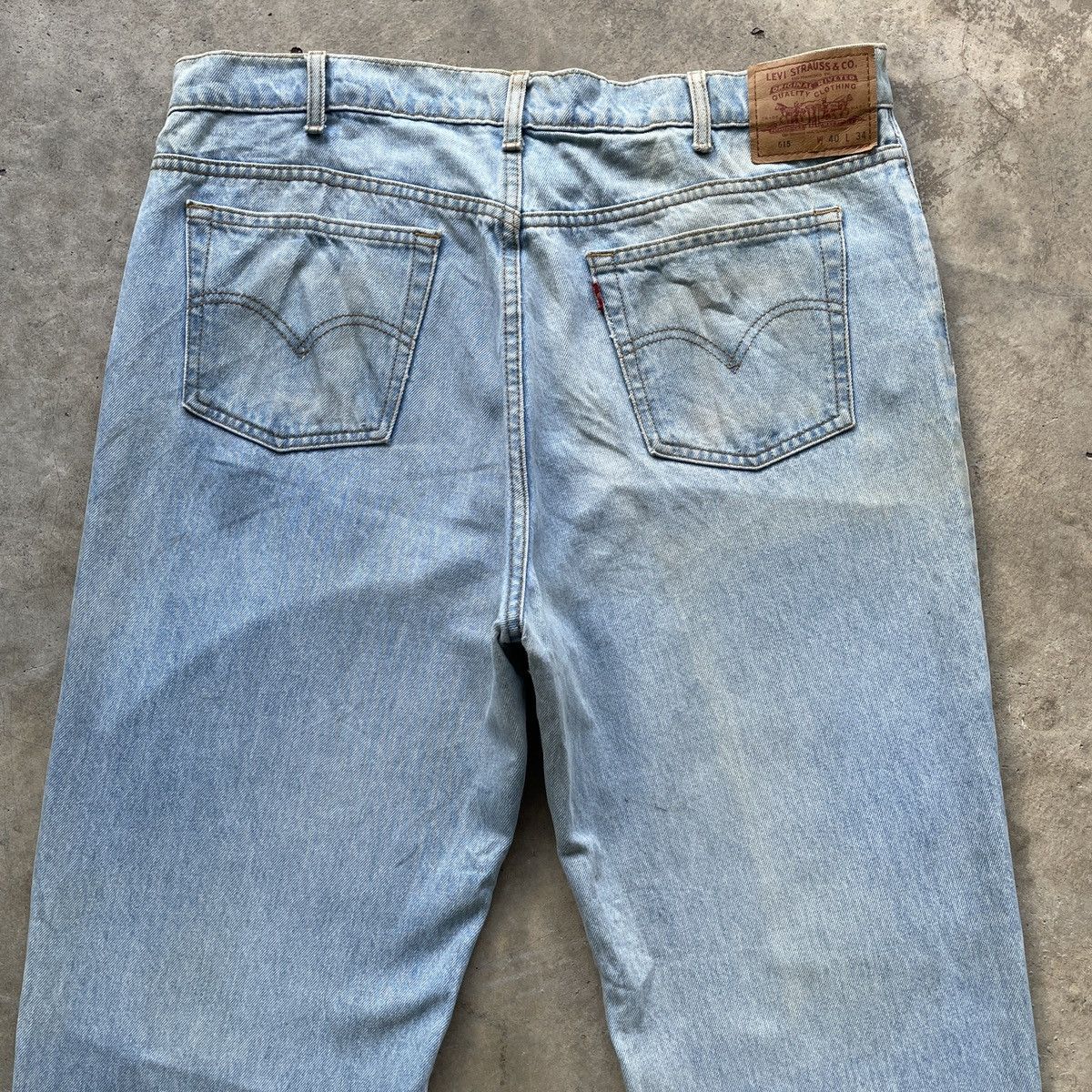 Levi's W37x31.5🔥 Vintage Levi’s 515 Faded Denim Jeans Pants Size US 37 - 10 Thumbnail