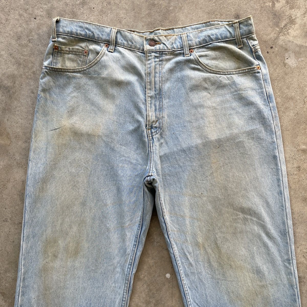 Levi's W37x31.5🔥 Vintage Levi’s 515 Faded Denim Jeans Pants Size US 37 - 3 Thumbnail