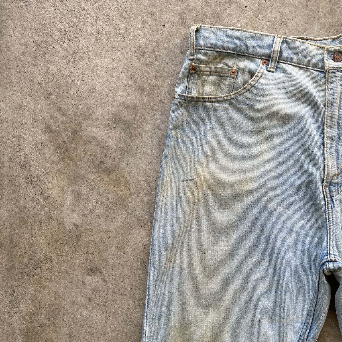 Levi's W37x31.5🔥 Vintage Levi’s 515 Faded Denim Jeans Pants Size US 37 - 5 Thumbnail