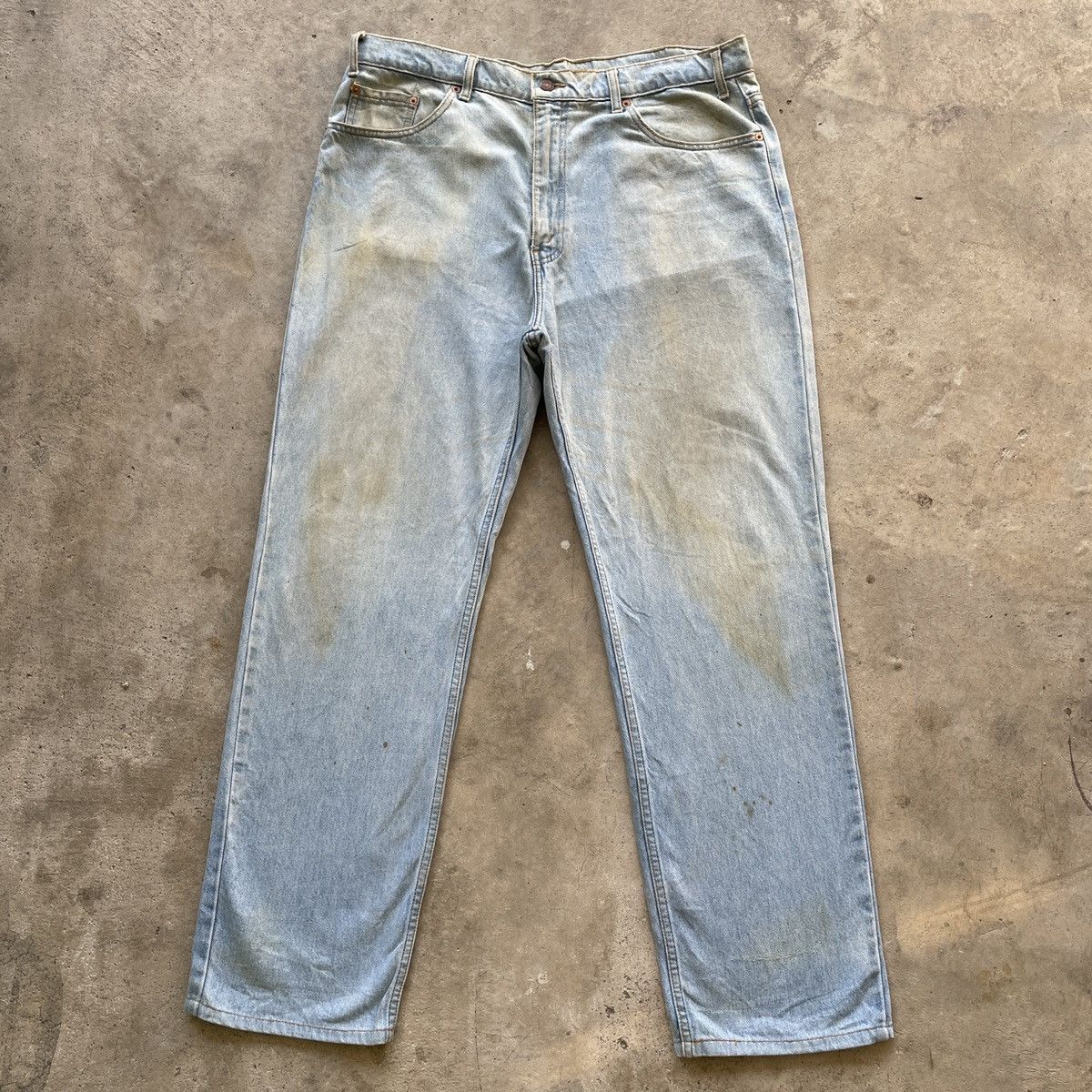 Levi's W37x31.5🔥 Vintage Levi’s 515 Faded Denim Jeans Pants Size US 37 - 1 Thumbnail