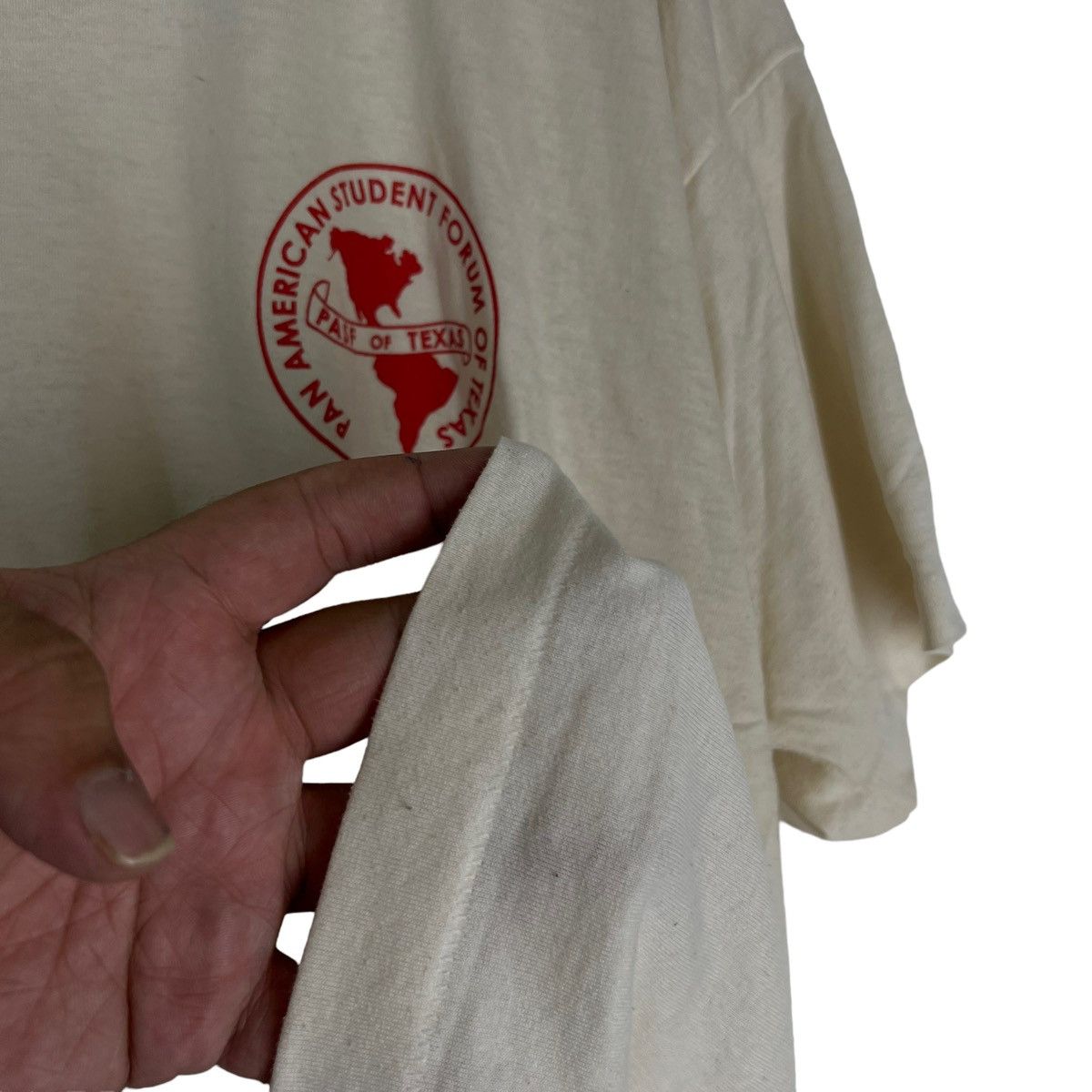 Vintage VINTAGE FOTL BIG LOGO PAN AMERICAN STUDENT FORUM OF TEXAS Size US XXL / EU 58 / 5 - 5 Thumbnail