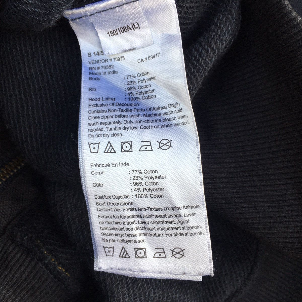 Timberland Thrashed Faded Vintage Y2K Timberland ERD GRUNGE HOODIE Size US L / EU 52-54 / 3 - 5 Thumbnail
