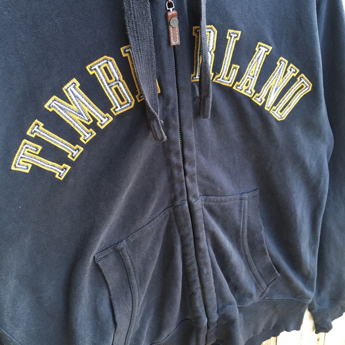 Timberland Thrashed Faded Vintage Y2K Timberland ERD GRUNGE HOODIE Size US L / EU 52-54 / 3 - 2 Thumbnail