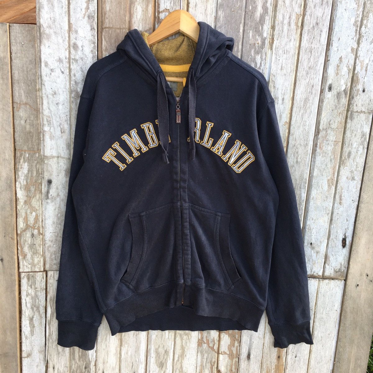 Timberland Thrashed Faded Vintage Y2K Timberland ERD GRUNGE HOODIE Size US L / EU 52-54 / 3 - 1 Thumbnail