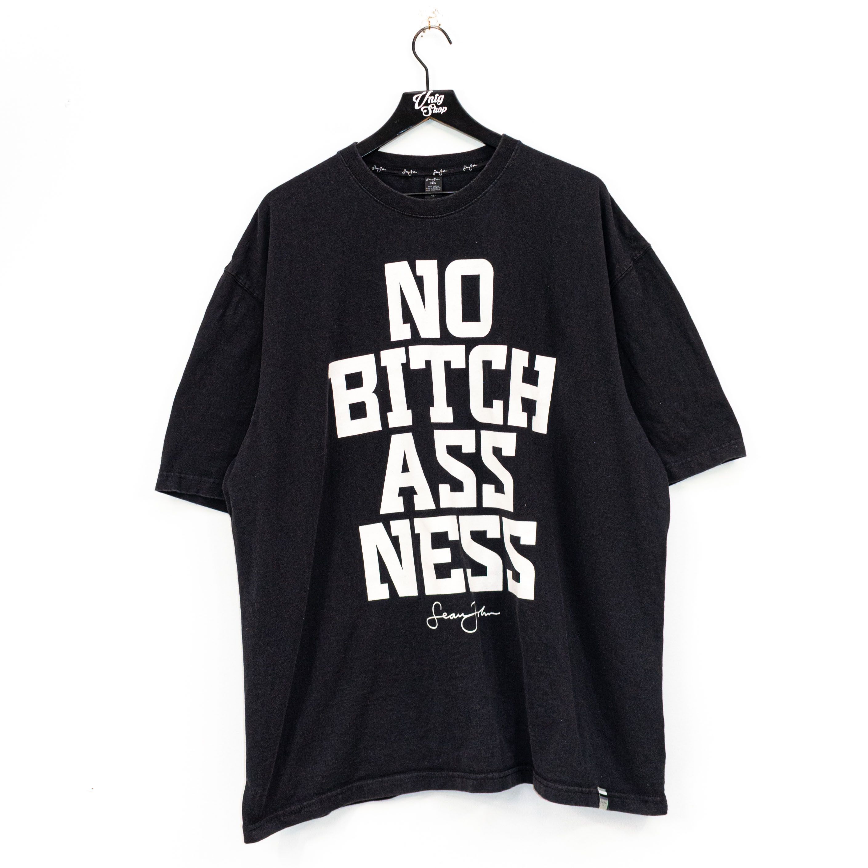 Vintage SIZE 3XL Sean Jean P Diddy No B*tch A$$ Ness T-Shirt | Grailed