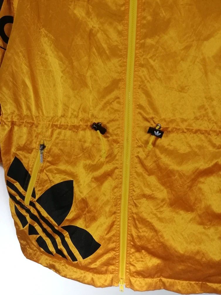 Adidas Adidas Vintage 90s Big Logo Mirror Hoodie Zipper Jacket Size US L / EU 52-54 / 3 - 5 Thumbnail
