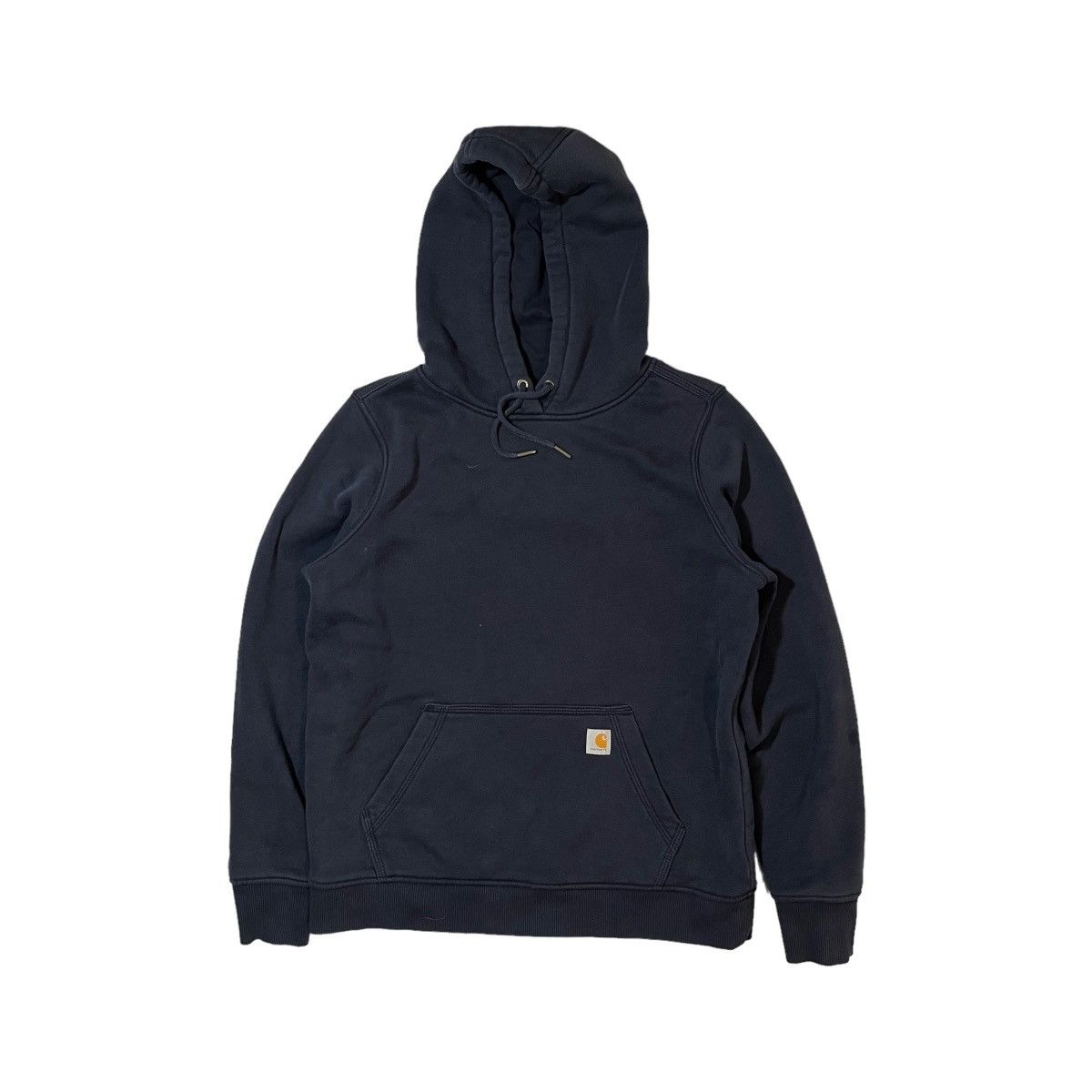 Carhartt × Vintage Carhartt Relaxed Fit Hoodie Navy Blue Size US S / EU 44-46 / 1 - 1 Thumbnail