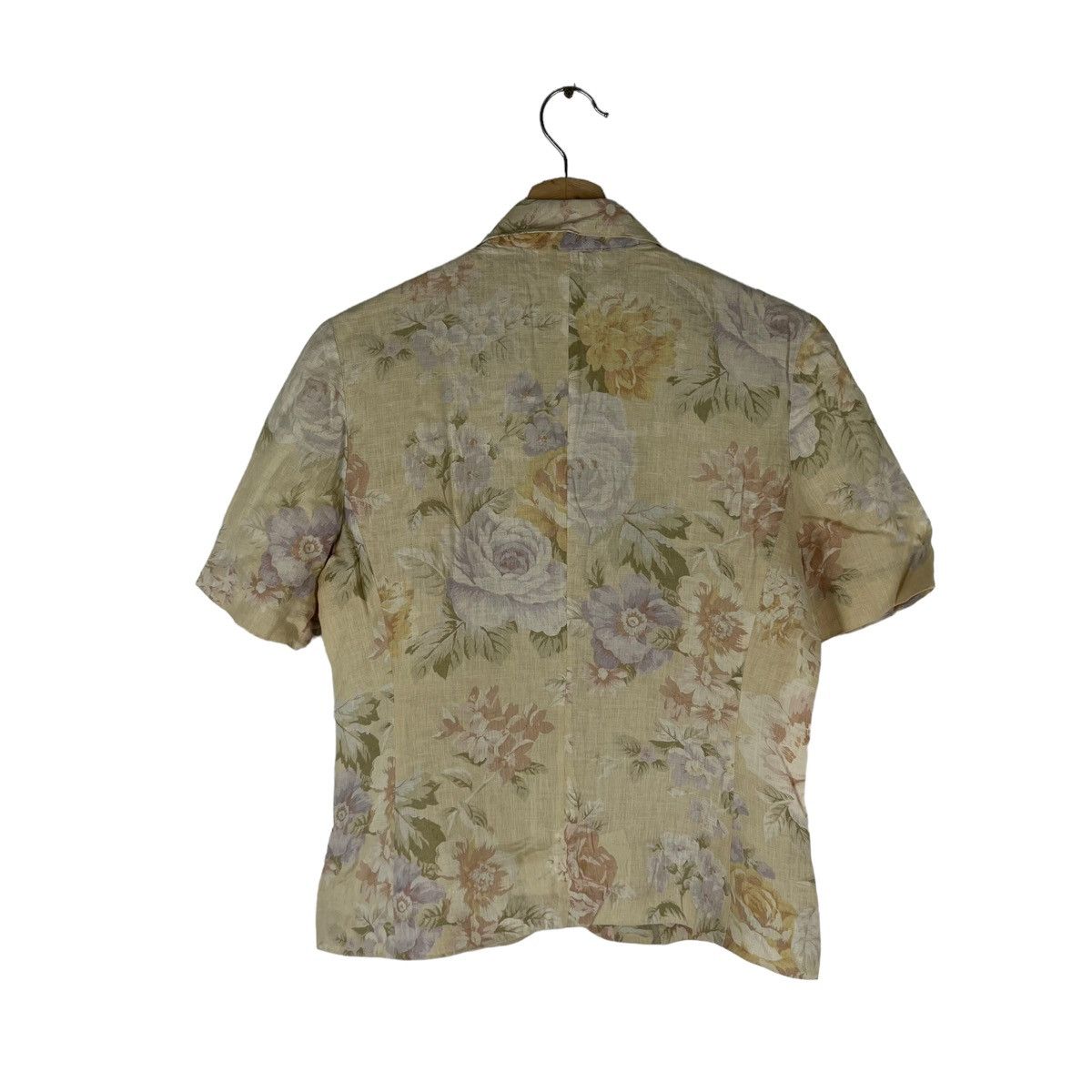 Burberry VINTAGE BURBERRYS CROPPED JACKET OVER PRINT FLOWER Size S / US 4 / IT 40 - 9 Thumbnail