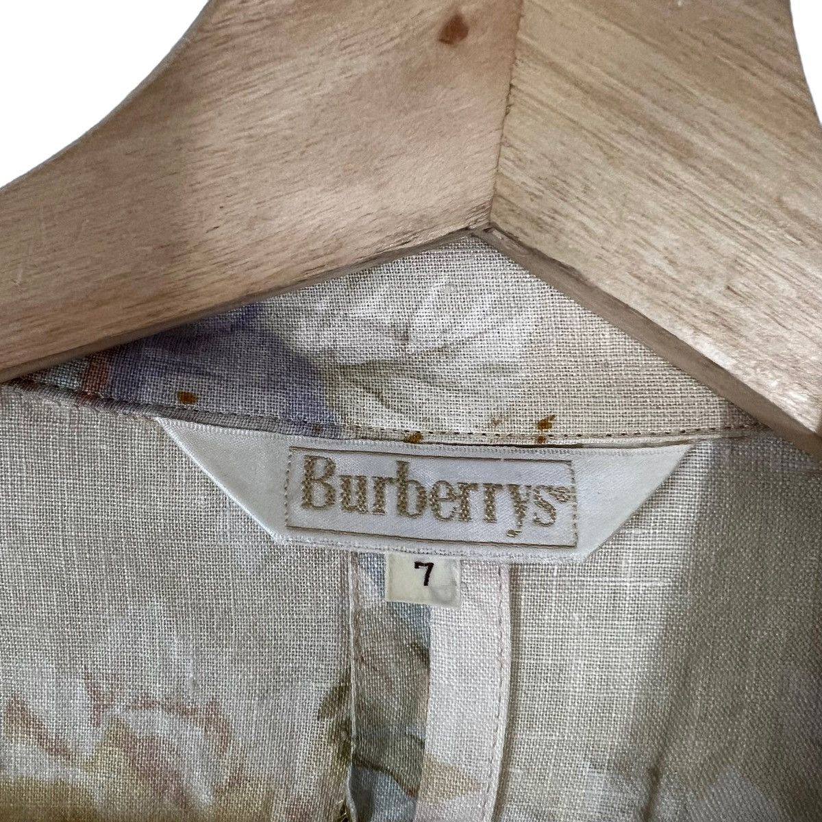 Burberry VINTAGE BURBERRYS CROPPED JACKET OVER PRINT FLOWER Size S / US 4 / IT 40 - 10 Thumbnail