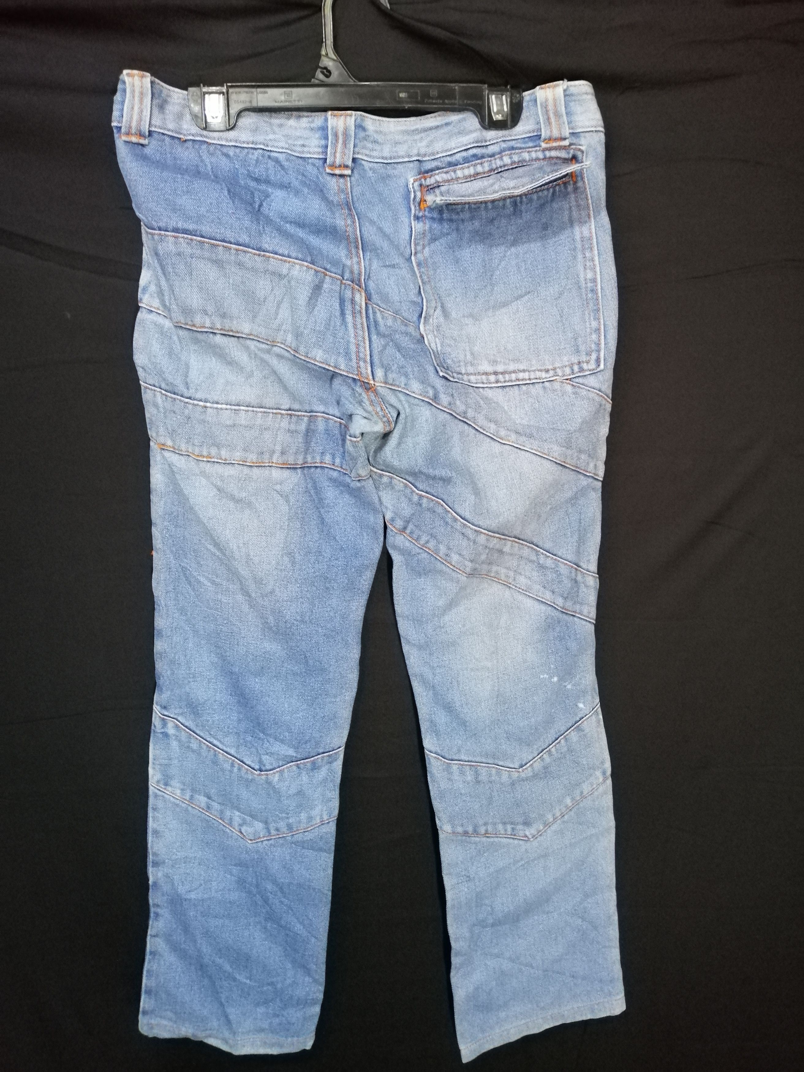 Japanese Brand Patches Jean Slim Fit Like Hysteric Glamor Kapital Size US 28 / EU 44 - 4 Thumbnail