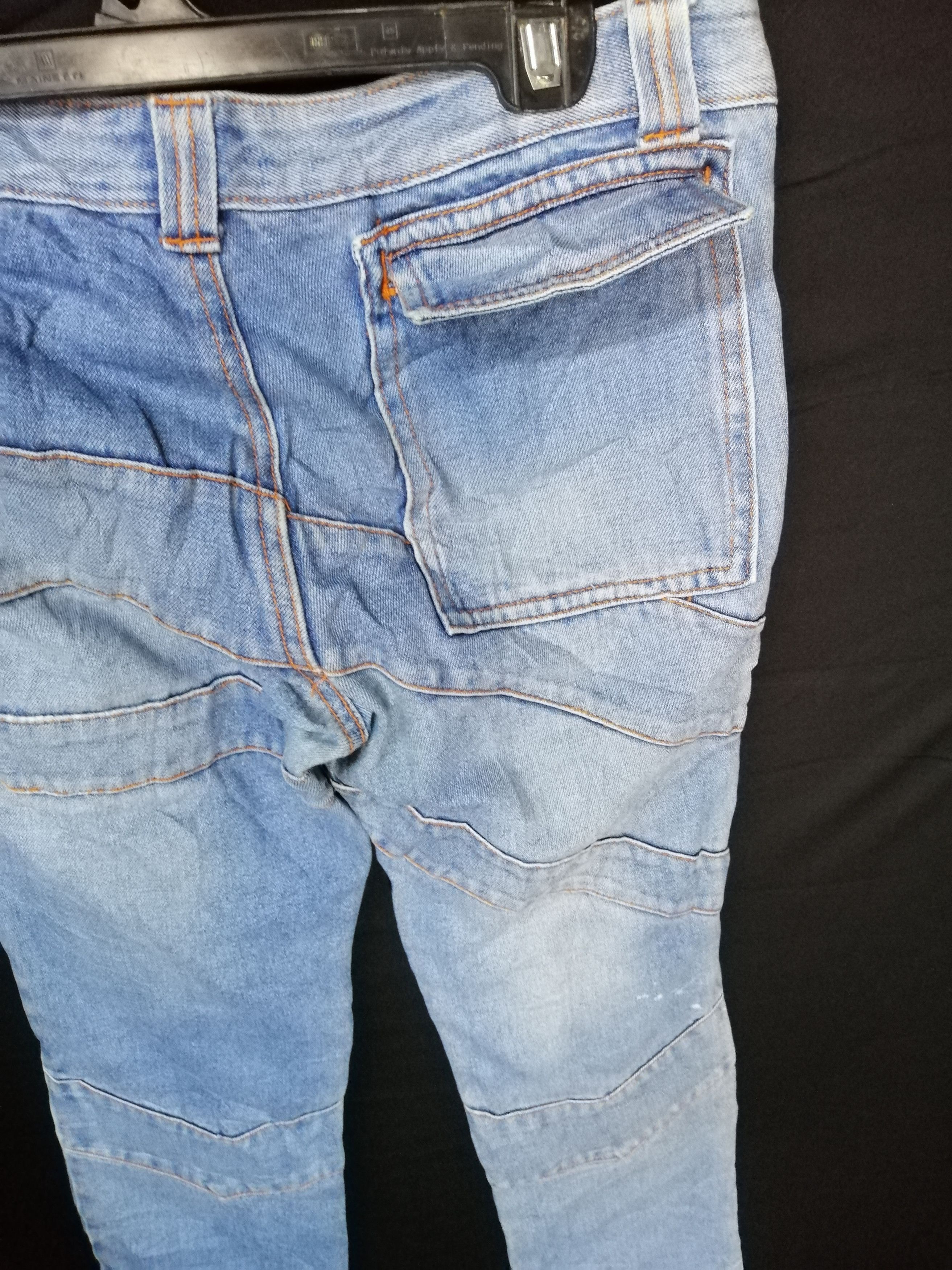 Japanese Brand Patches Jean Slim Fit Like Hysteric Glamor Kapital Size US 28 / EU 44 - 5 Thumbnail