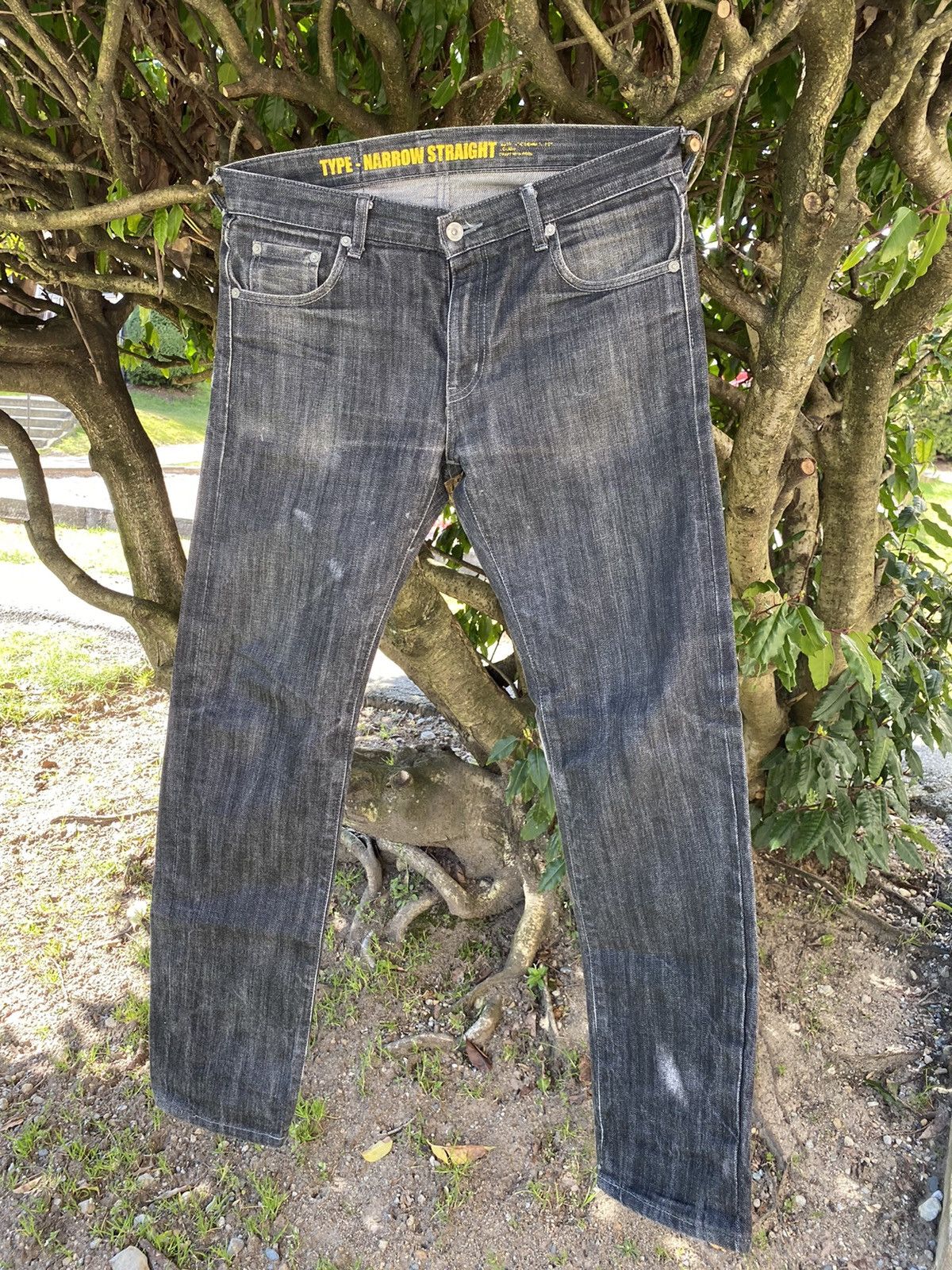 Japanese Brand × Kaws × Original Fake Original Fake X Neighborhood Japan Selvedge Jeans Size US 32 / EU 48 - 2 Thumbnail