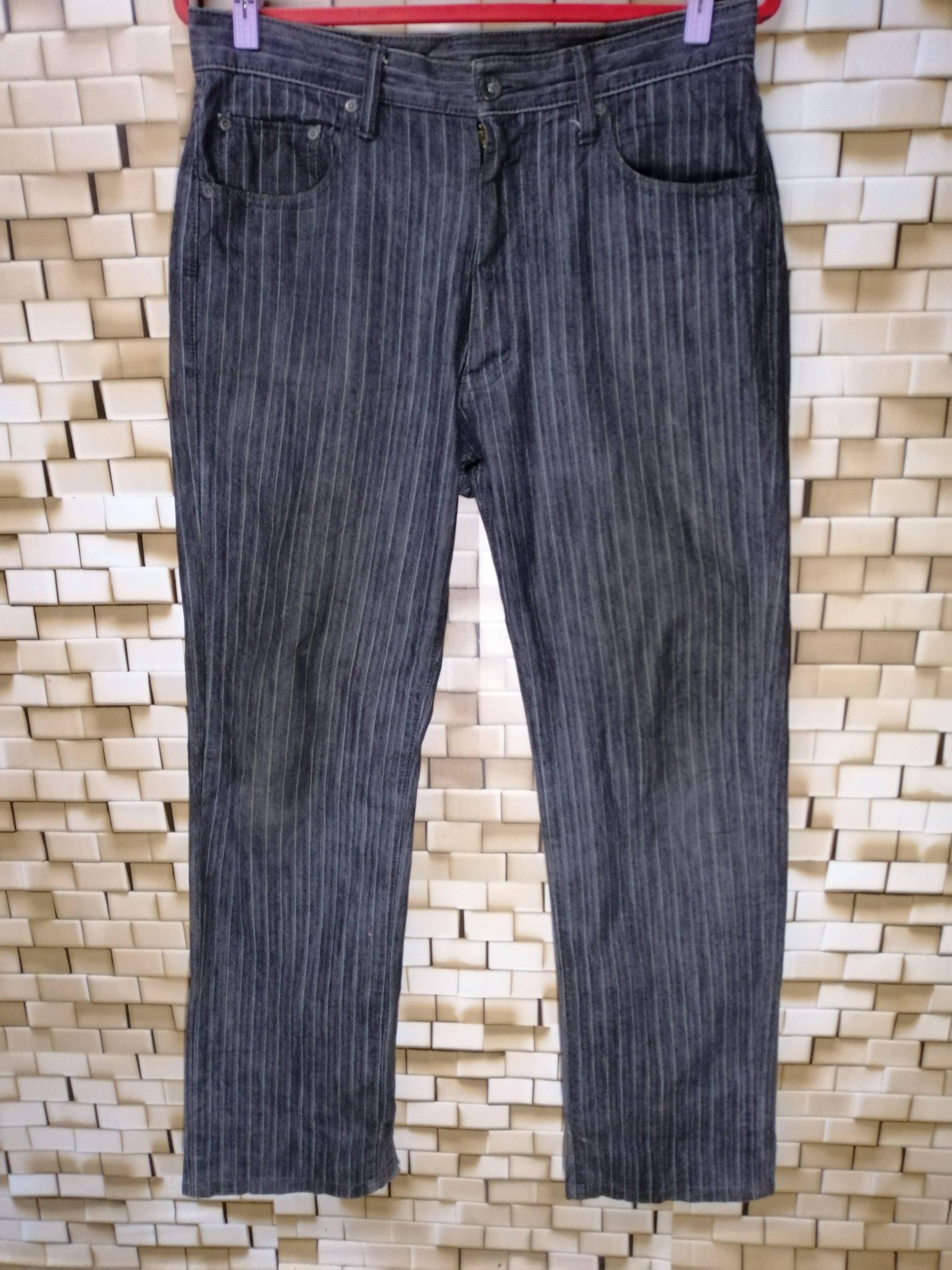 Japanese Brand Japanese Wild Khakis Hickory Stripes Size US 32 / EU 48 - 1 Thumbnail