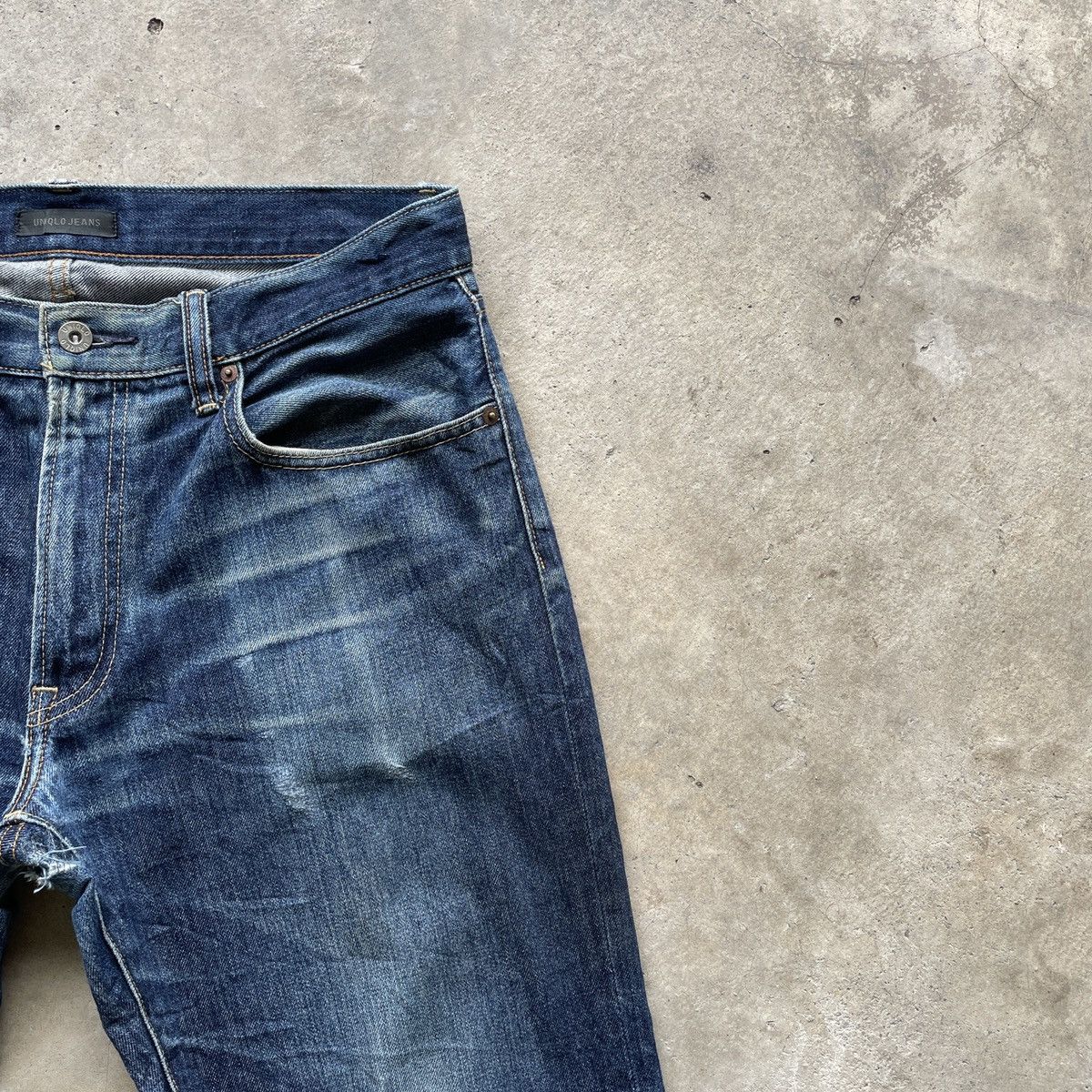 Japanese Brand W33x27🔥 Vintage Japanese Brand Faded Denim Jeans Pants Size US 33 - 6 Thumbnail