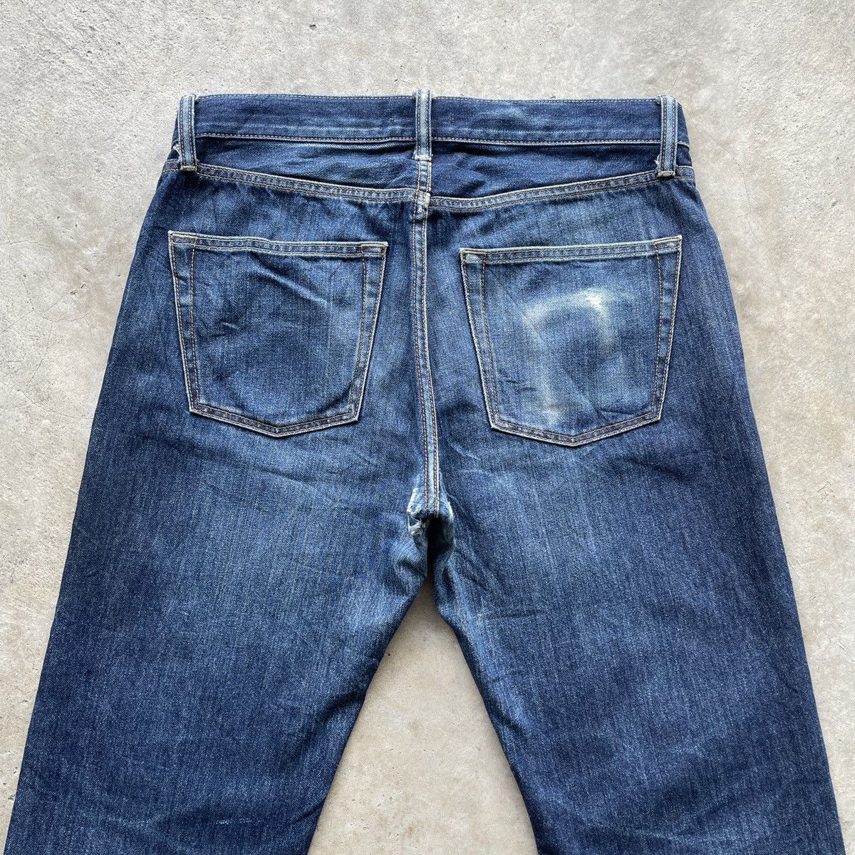 Japanese Brand W33x27🔥 Vintage Japanese Brand Faded Denim Jeans Pants Size US 33 - 10 Thumbnail