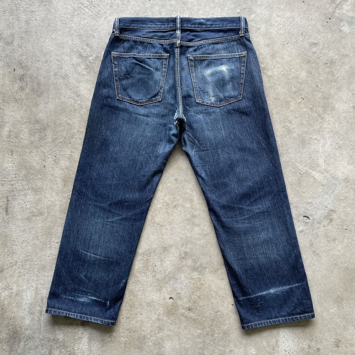 Japanese Brand W33x27🔥 Vintage Japanese Brand Faded Denim Jeans Pants Size US 33 - 12 Thumbnail