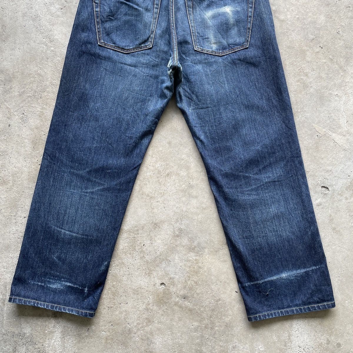 Japanese Brand W33x27🔥 Vintage Japanese Brand Faded Denim Jeans Pants Size US 33 - 11 Thumbnail